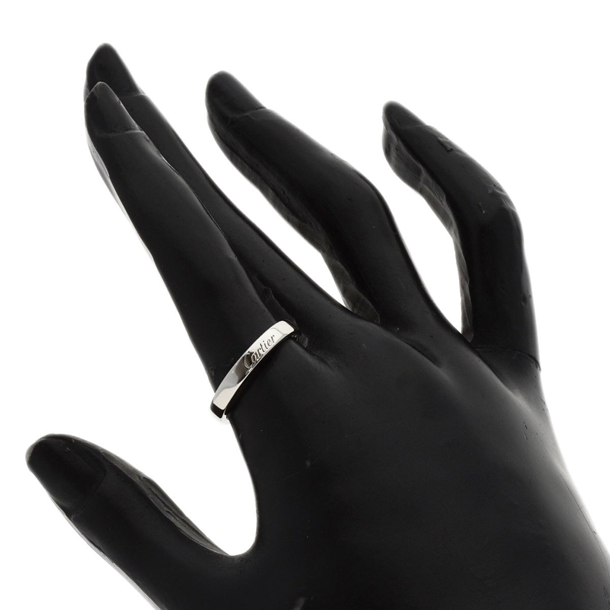 Cartier Platinum 950 Band Ring (Pre-Owned)