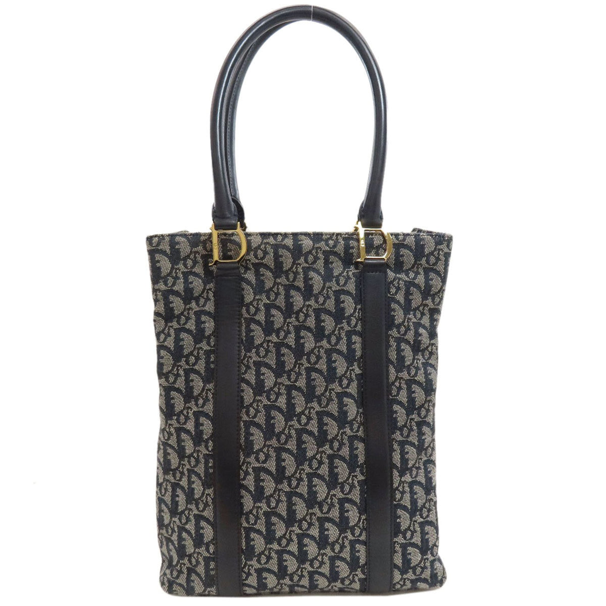 Christian Dior Navy Canvas Handbag (Pre-Owned)