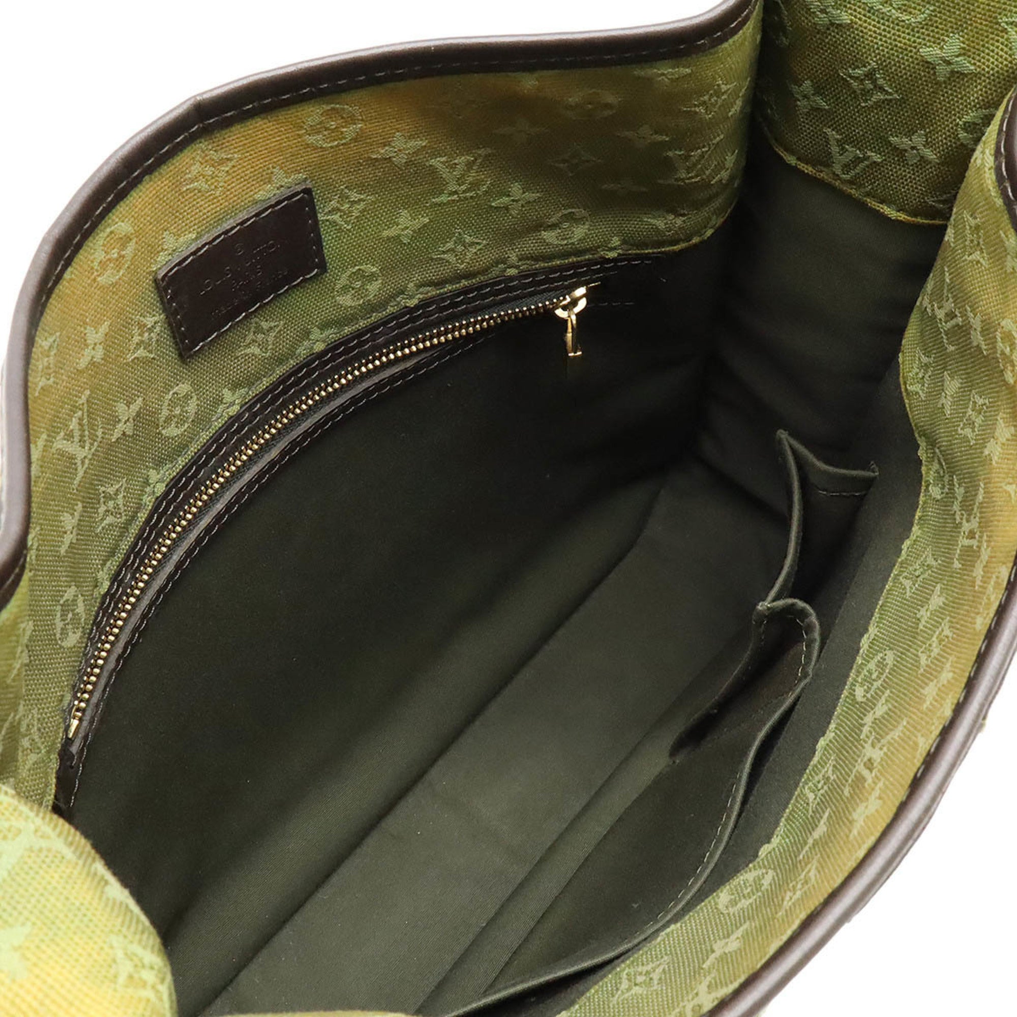 Louis Vuitton Tst Khaki Canvas Leather Shoulder Bag (Pre-Owned)