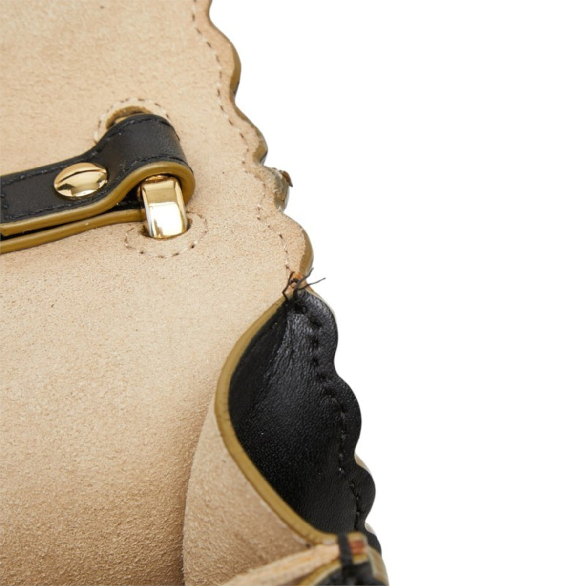 Fendi Black Leather Shoulder Bag (Pre-Owned)