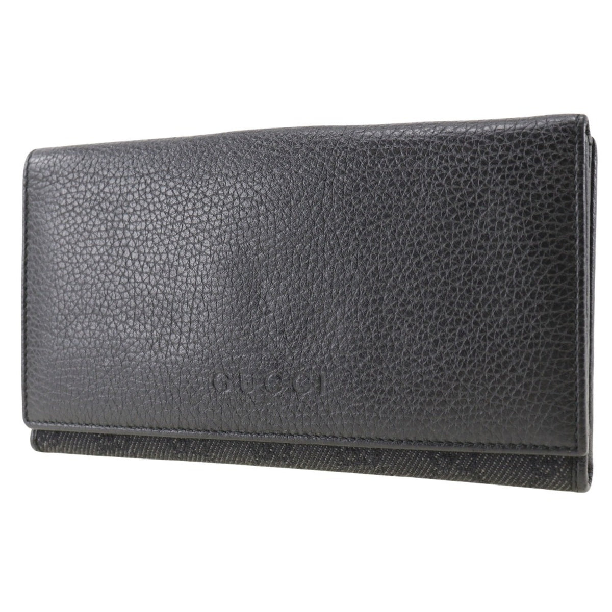 Gucci Leather Long Wallet (Bi-Fold) (Pre-Owned)