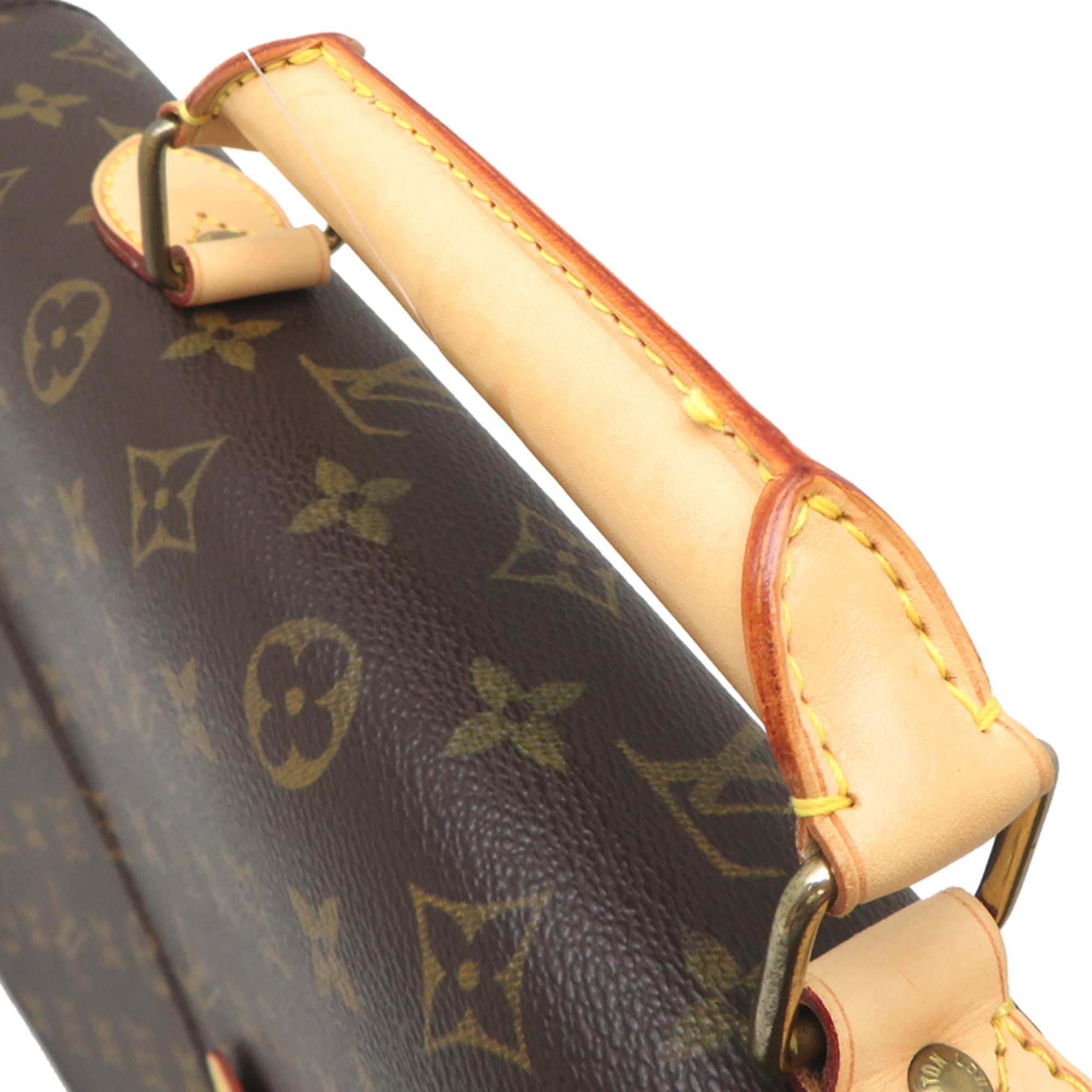 Louis Vuitton Brown Monogram Briefcase (Pre-Owned)