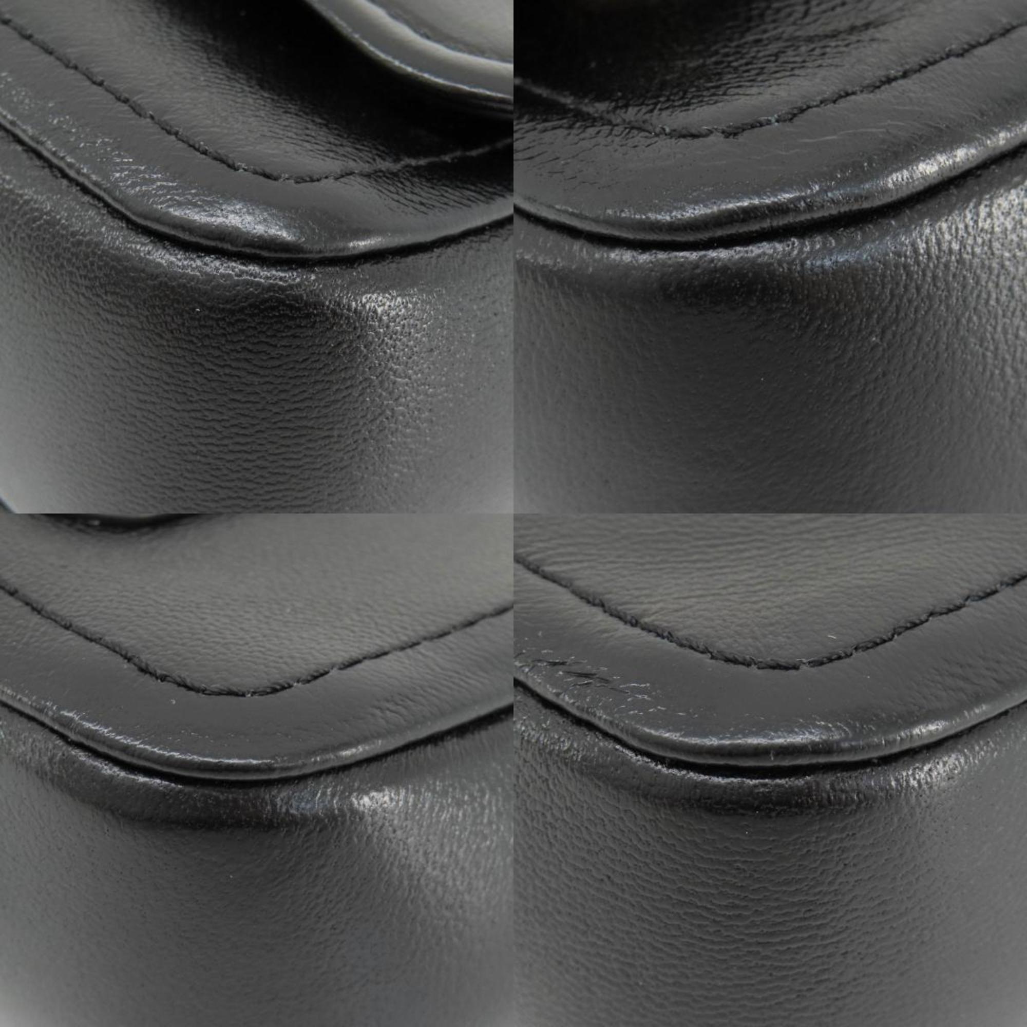 Marc Jacobs Black Leather Shoulder Bag (Pre-Owned)