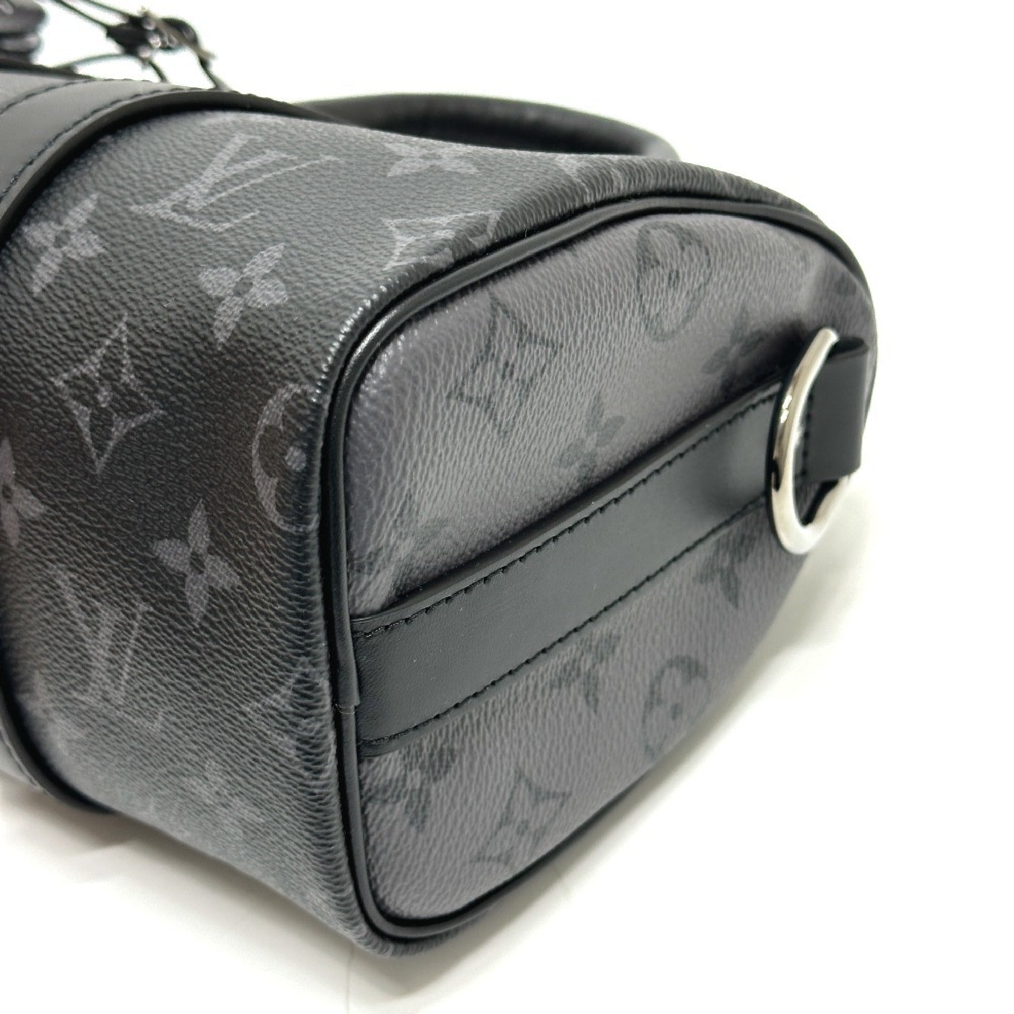 Louis Vuitton Black Monogram Eclipse Shoulder Bag (Pre-Owned)