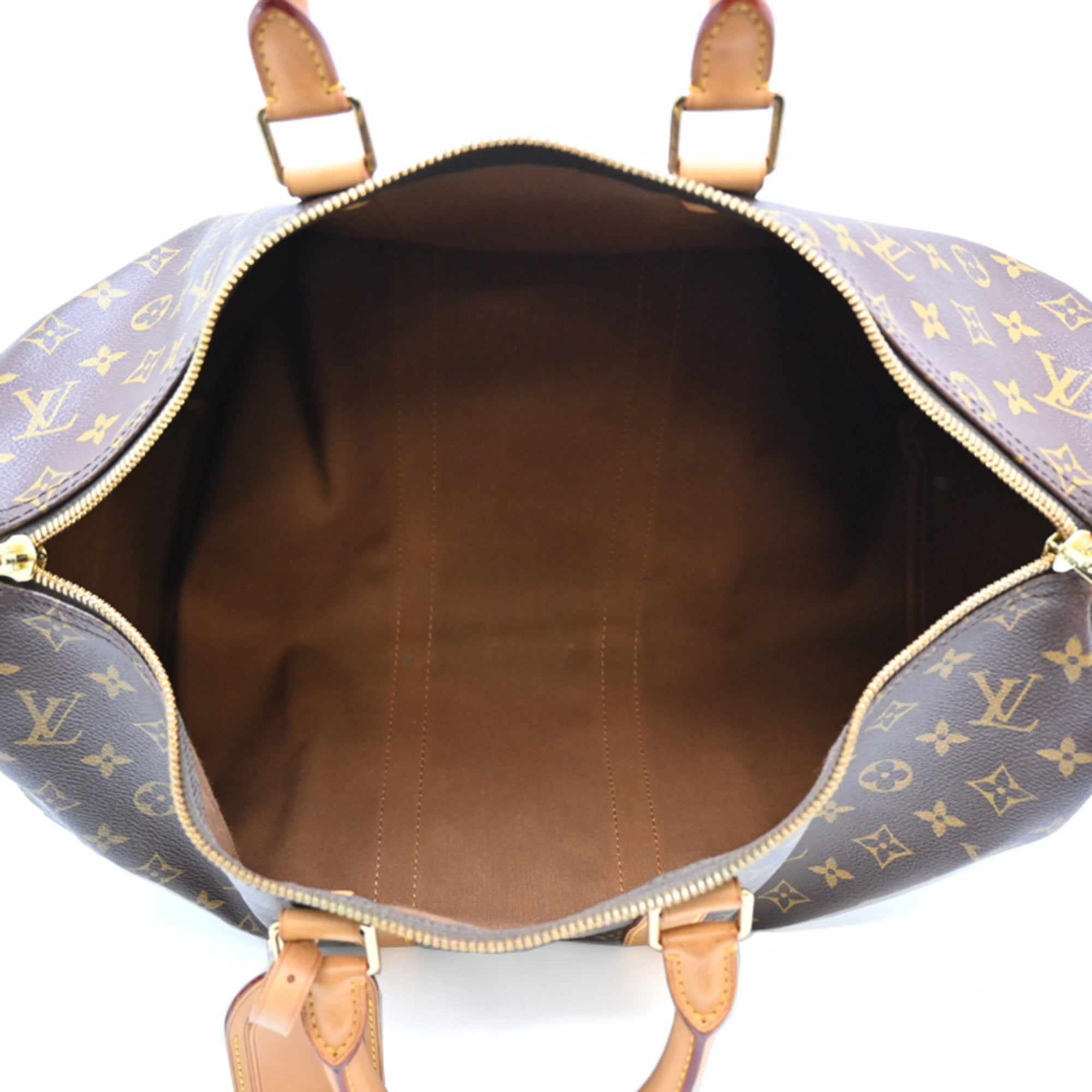 Louis Vuitton Brown Monogram Boston Bag (Pre-Owned)