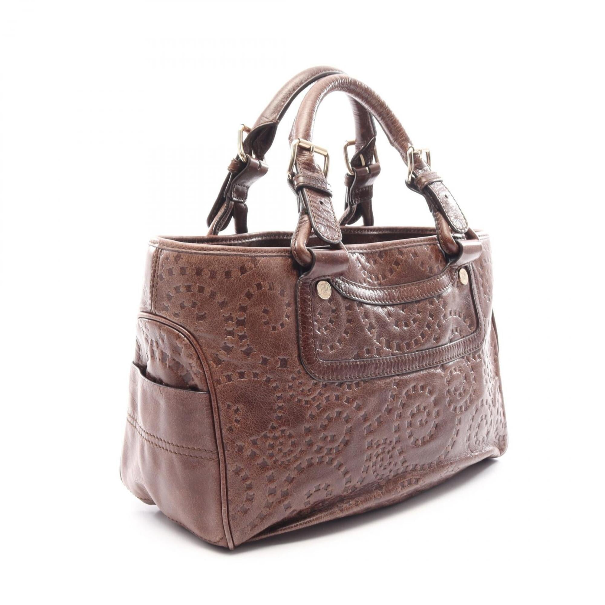 Celine Brown Leather Handbag (Pre-Owned)