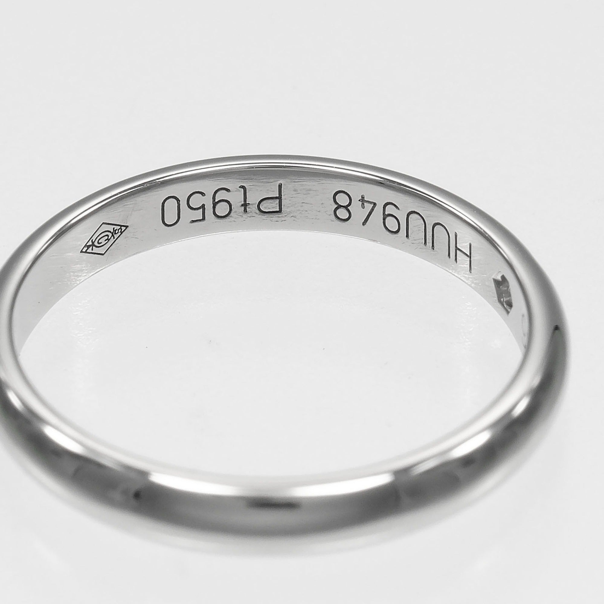 Cartier Platinum 950 Band Ring (Pre-Owned)