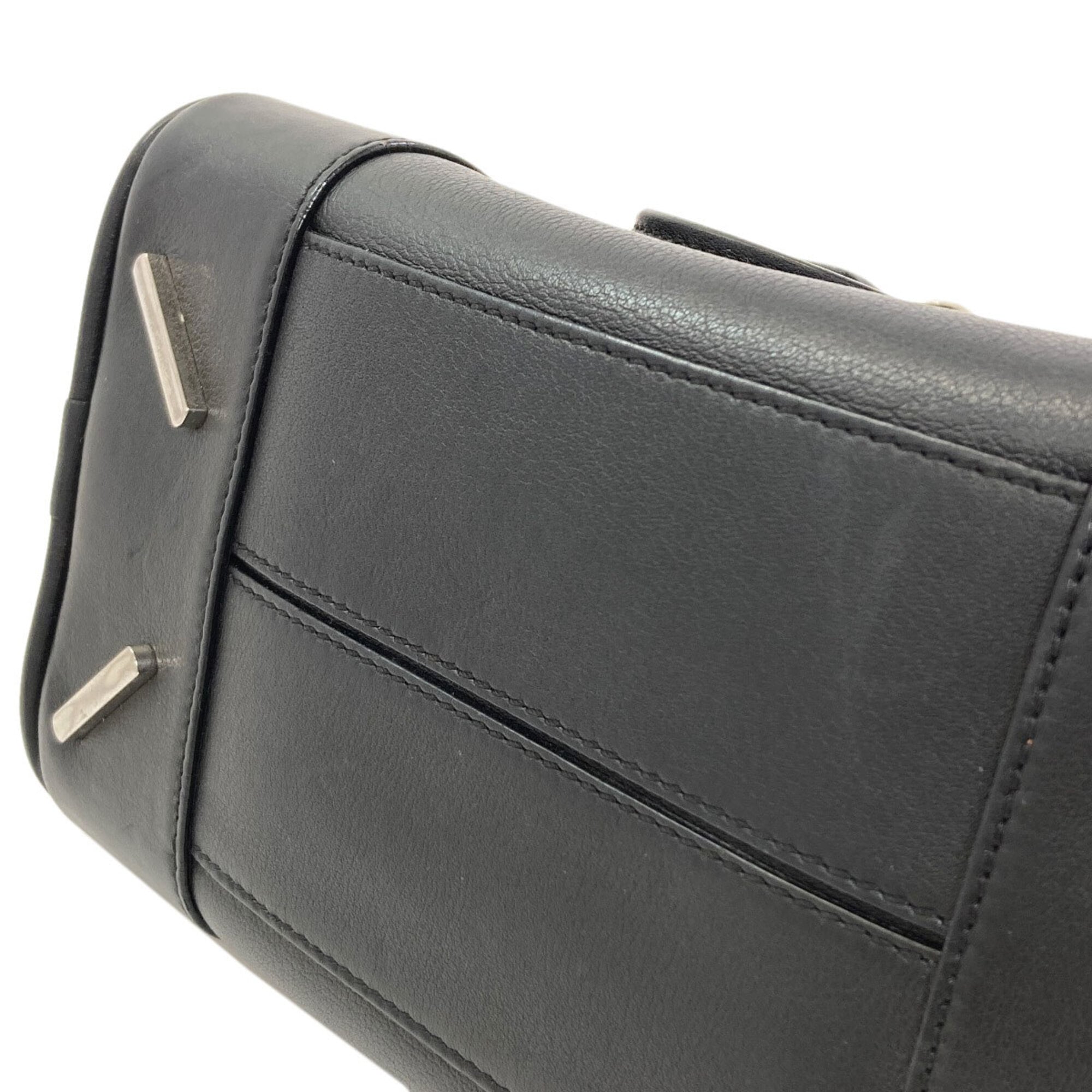 Loewe Black Leather Handbag (Pre-Owned)