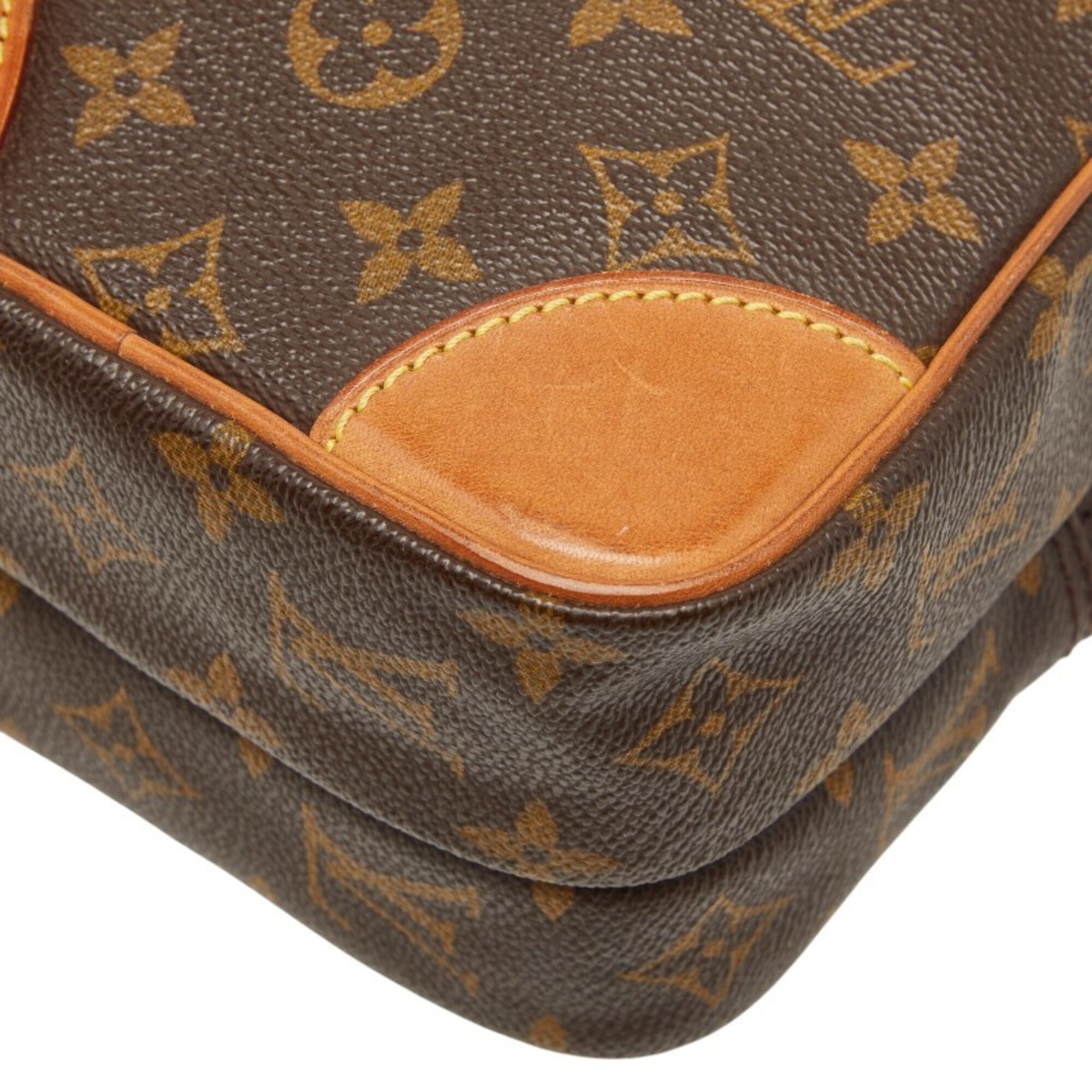 Louis Vuitton Monogram Brown Pvc Leather Shoulder Bag (Pre-Owned)
