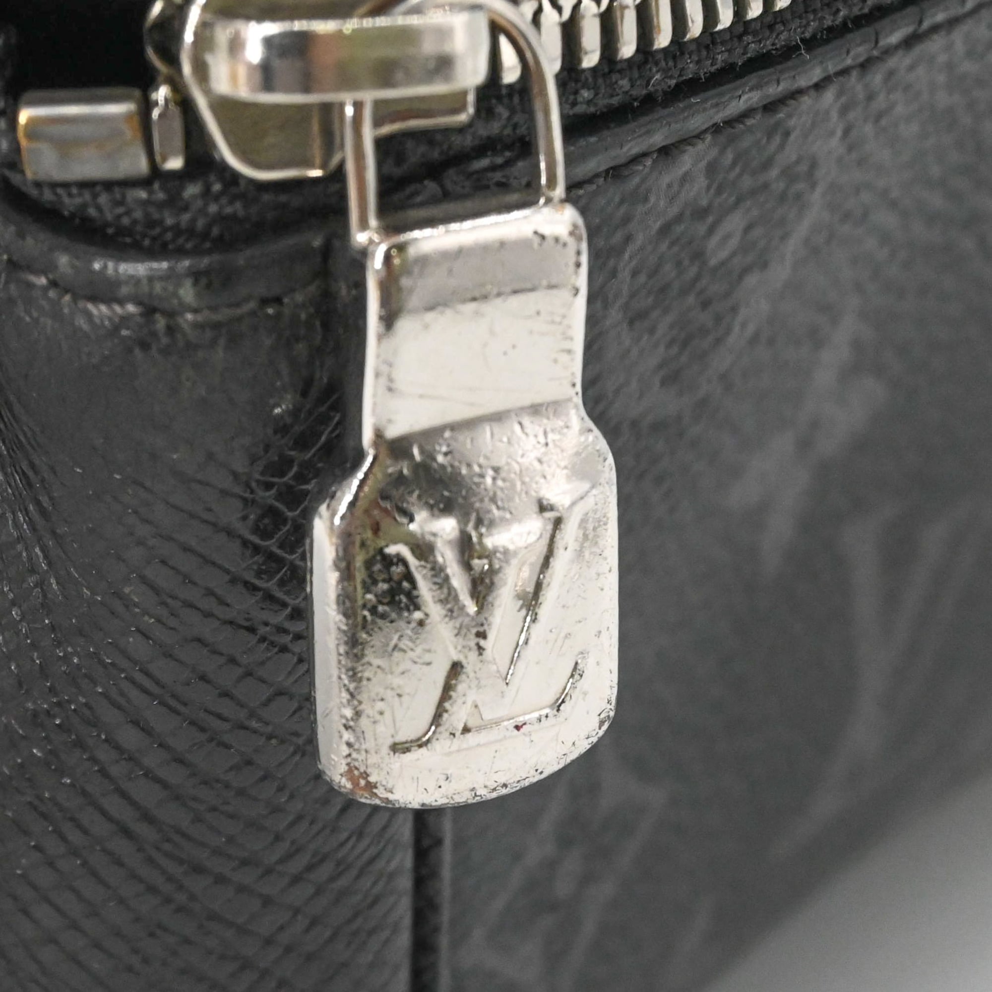 Louis Vuitton Black Noir Taigarama Sling Bag (Pre-Owned)