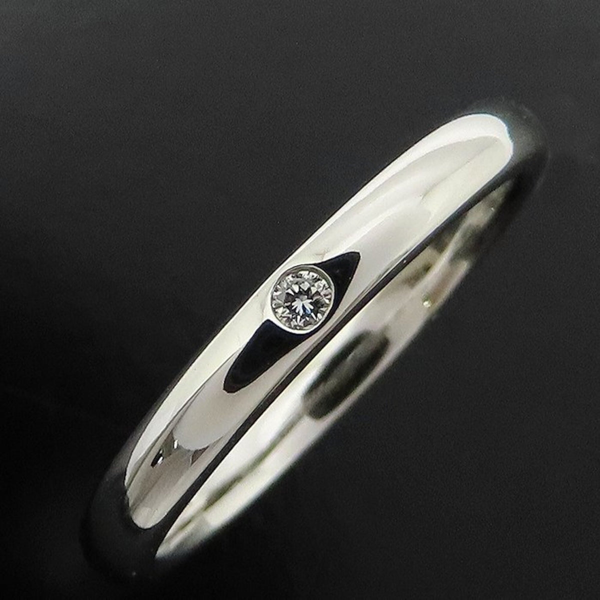 Tiffany Platinum 950 Band Ring (Pre-Owned)