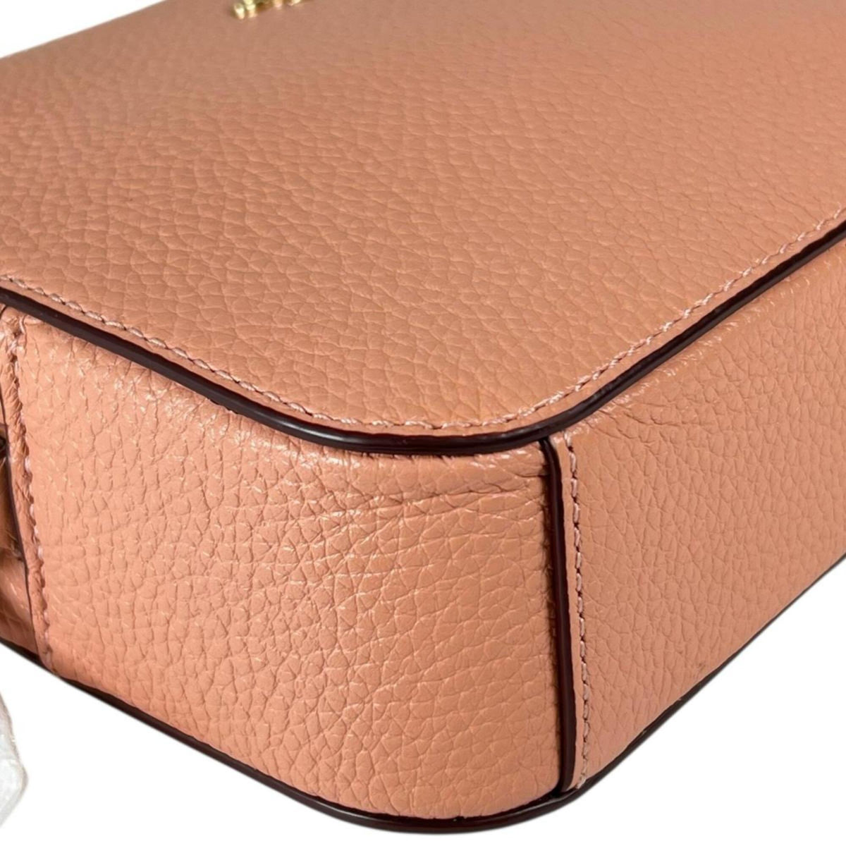 Coach Pink Leather Shoulder Bag (Pre-Owned)