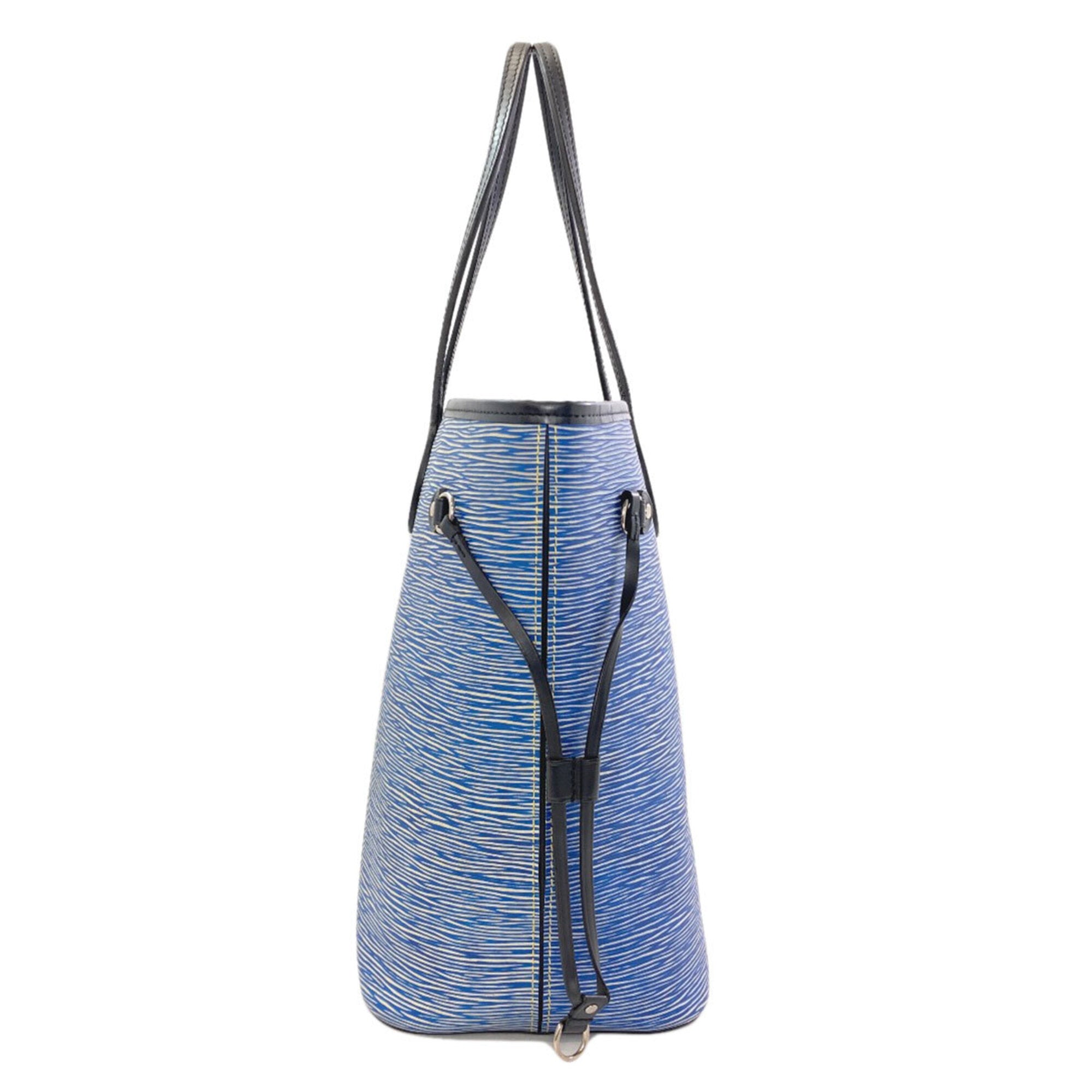 Louis Vuitton Epi Denim Blue Epi Denim Leather Tote Bag (Pre-Owned)