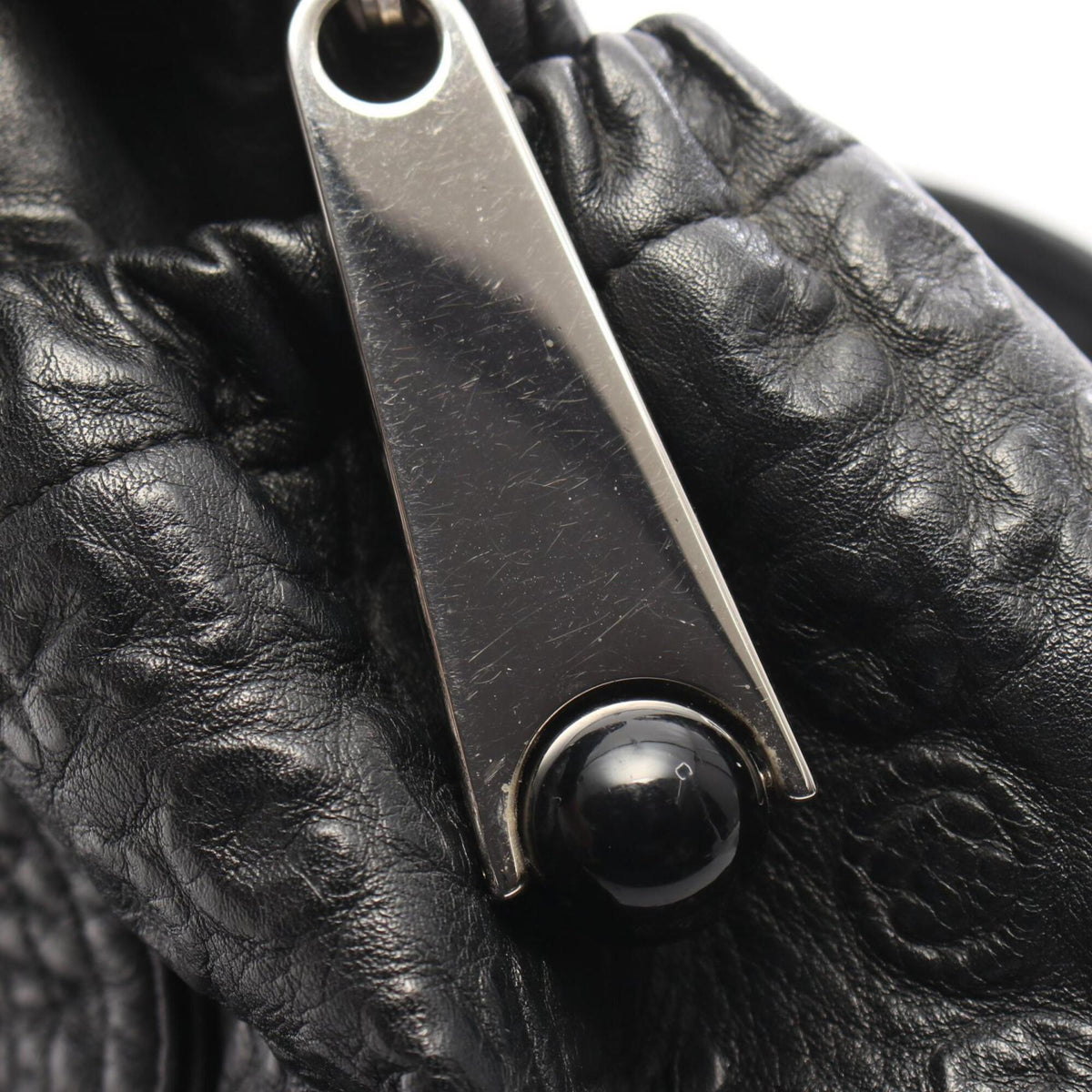 Chanel Black Leather Handbag (Pre-Owned)