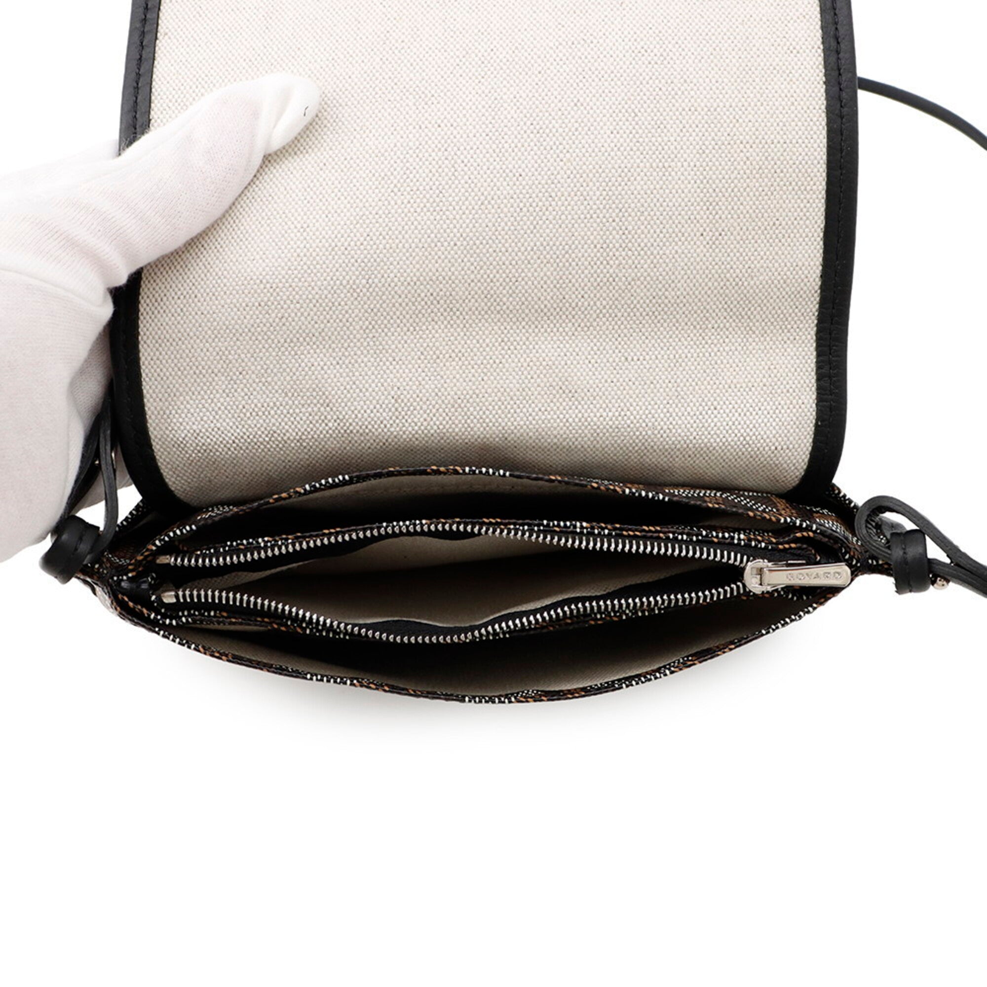 Goyard Black Pvc Leather Handbag Shoulder Bag (Pre-Owned)