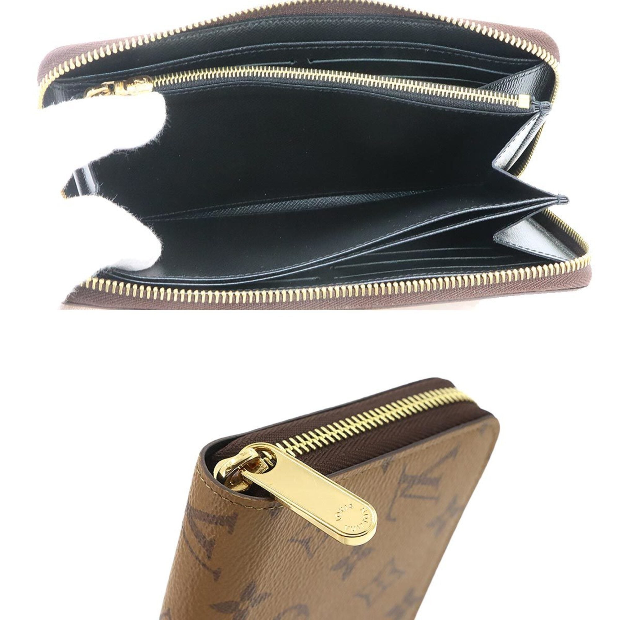 Louis Vuitton Monogram Reverse Monogram Reverse Long Wallet (Bi-Fold) (Pre-Owned)