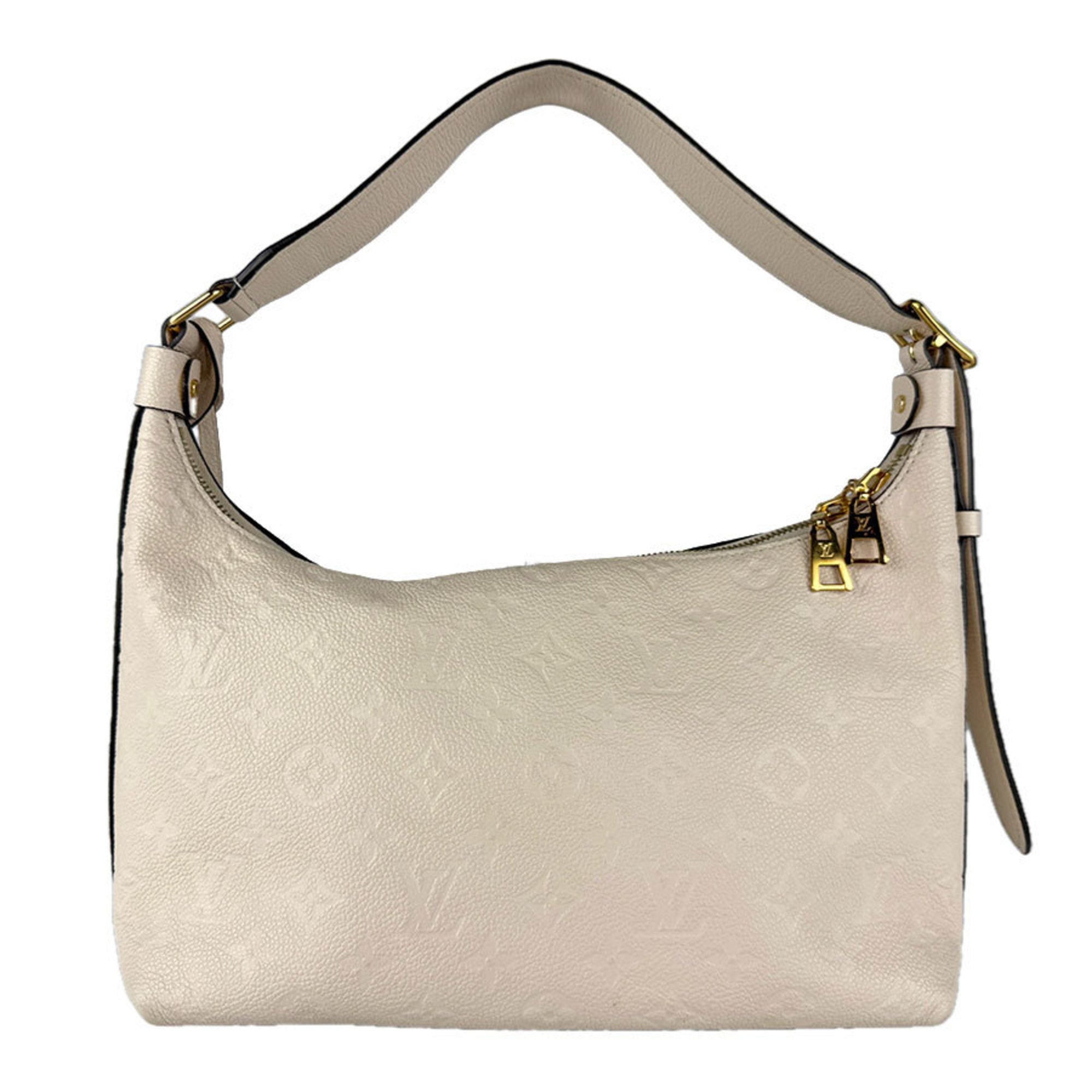 Louis Vuitton Cream Monogram Empreinte Shoulder Bag (Pre-Owned)