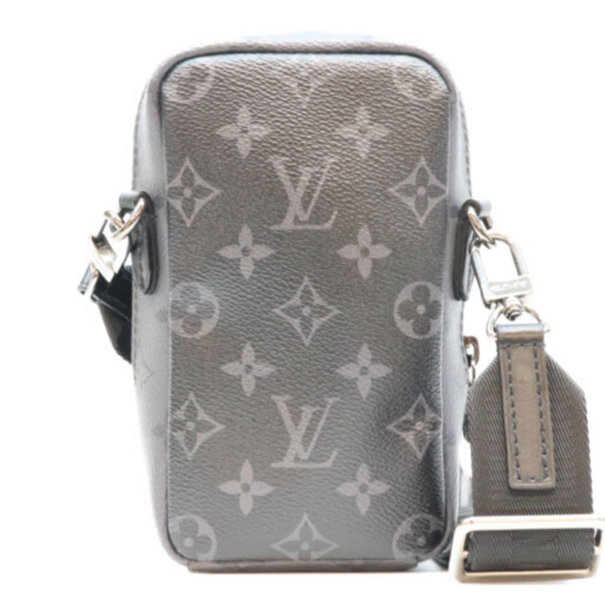 Louis Vuitton Black Monogram Eclipse Pouch Shoulder Bag (Pre-Owned)