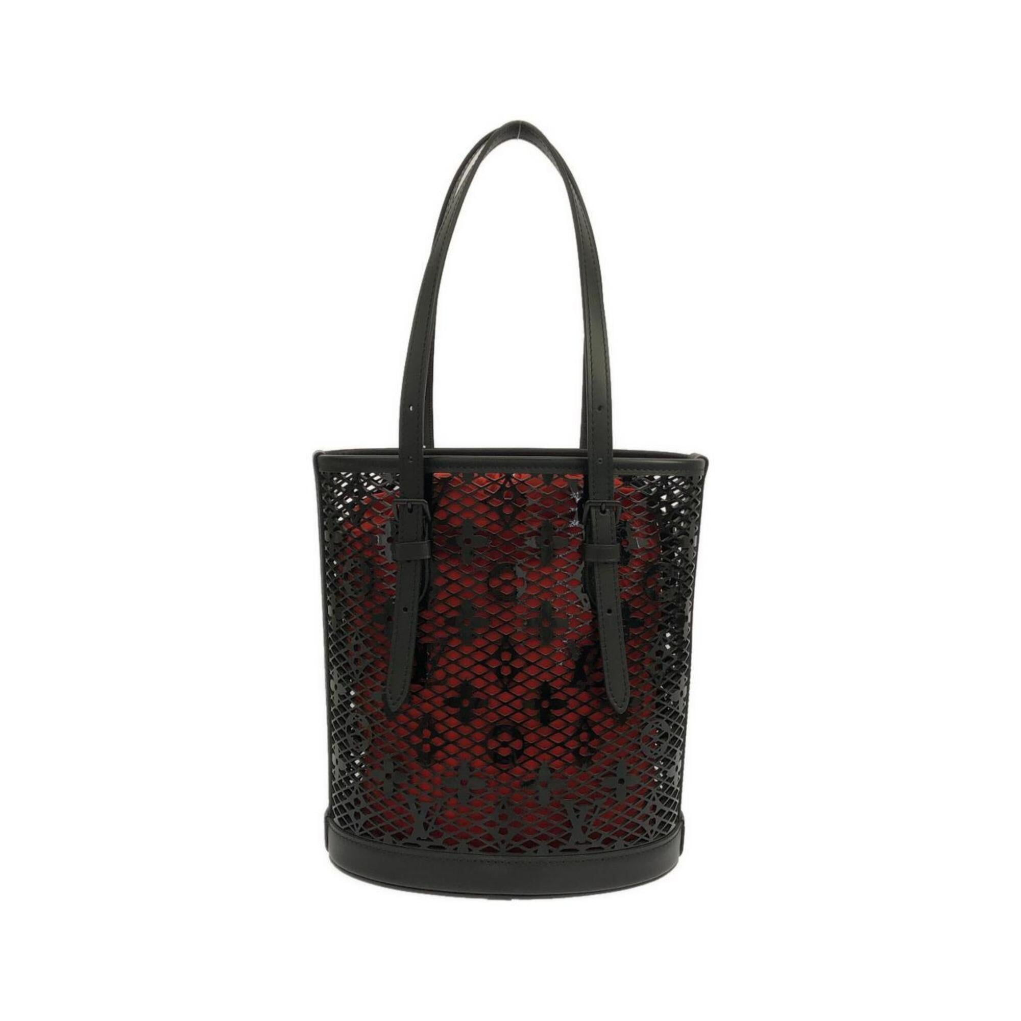 Louis Vuitton Monogram Black Leather Shoulder Bag (Pre-Owned)