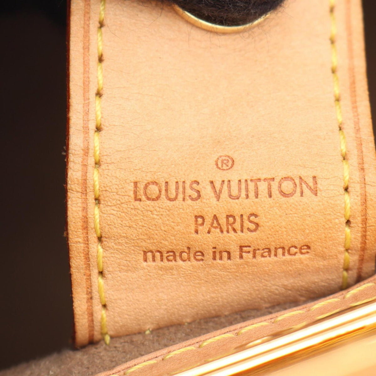 Louis Vuitton Black Noir Monogram Multicolore Coated Canvas Leather Handbag (Pre-Owned)
