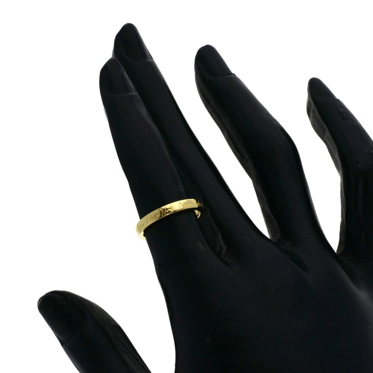 Tiffany Yellow Gold (18K) Band Ring (Pre-Owned)