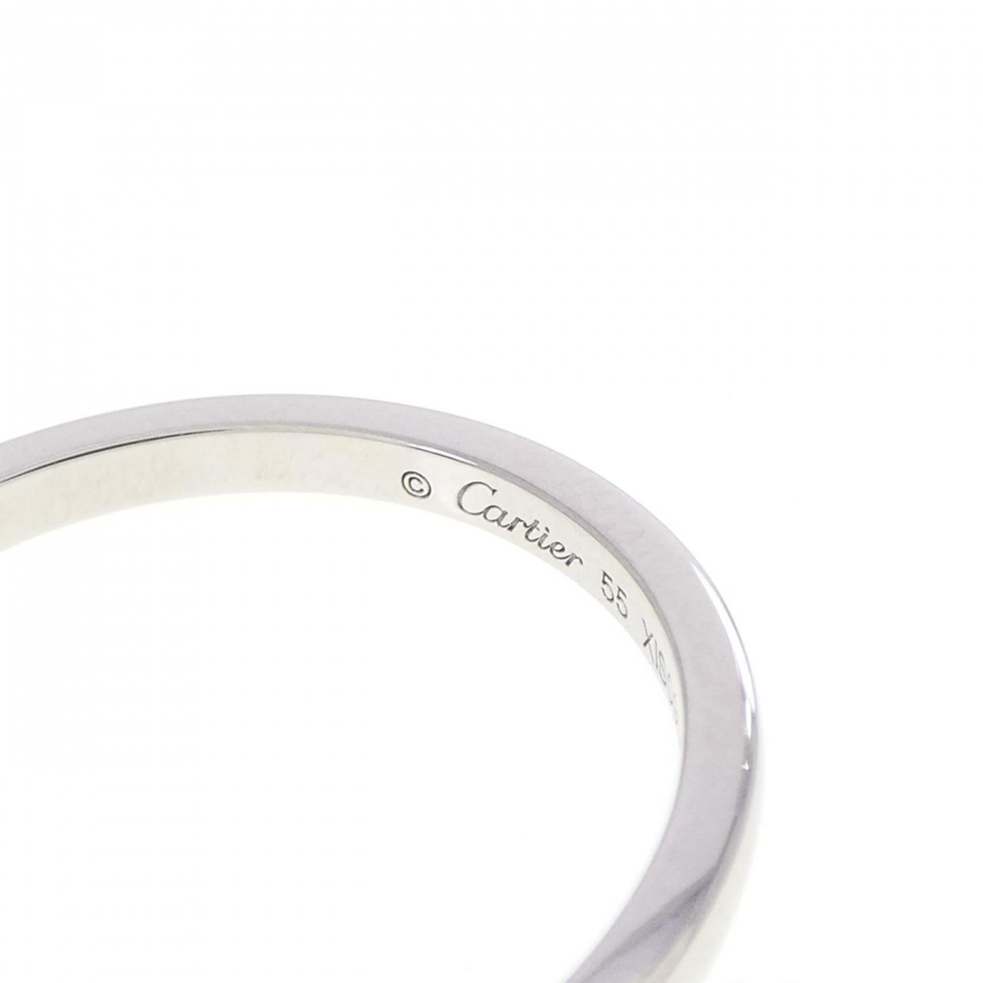 Cartier Platinum 950 Band Ring (Pre-Owned)
