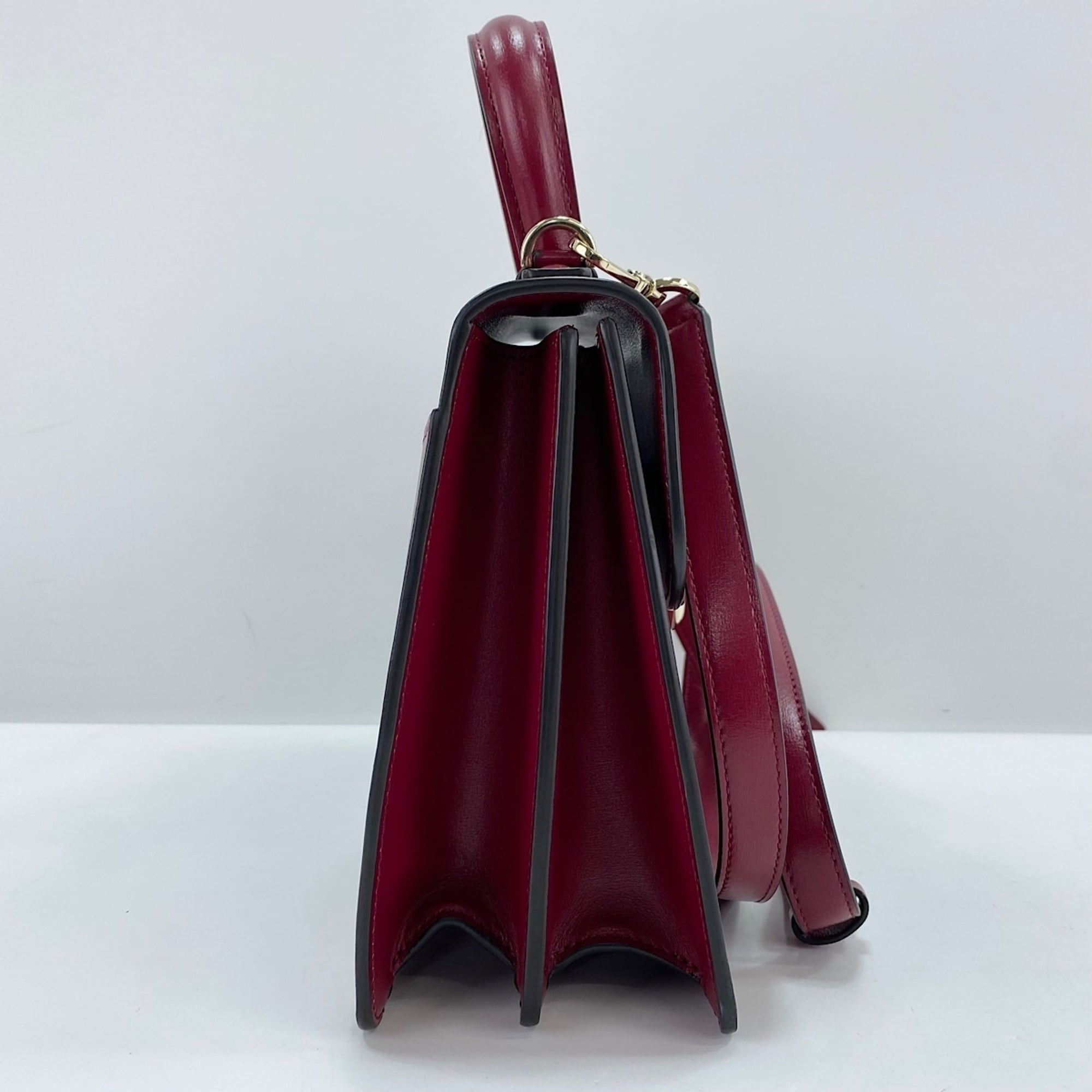 Cartier Panthère Red Color Handbag Shoulder Bag (Pre-Owned)