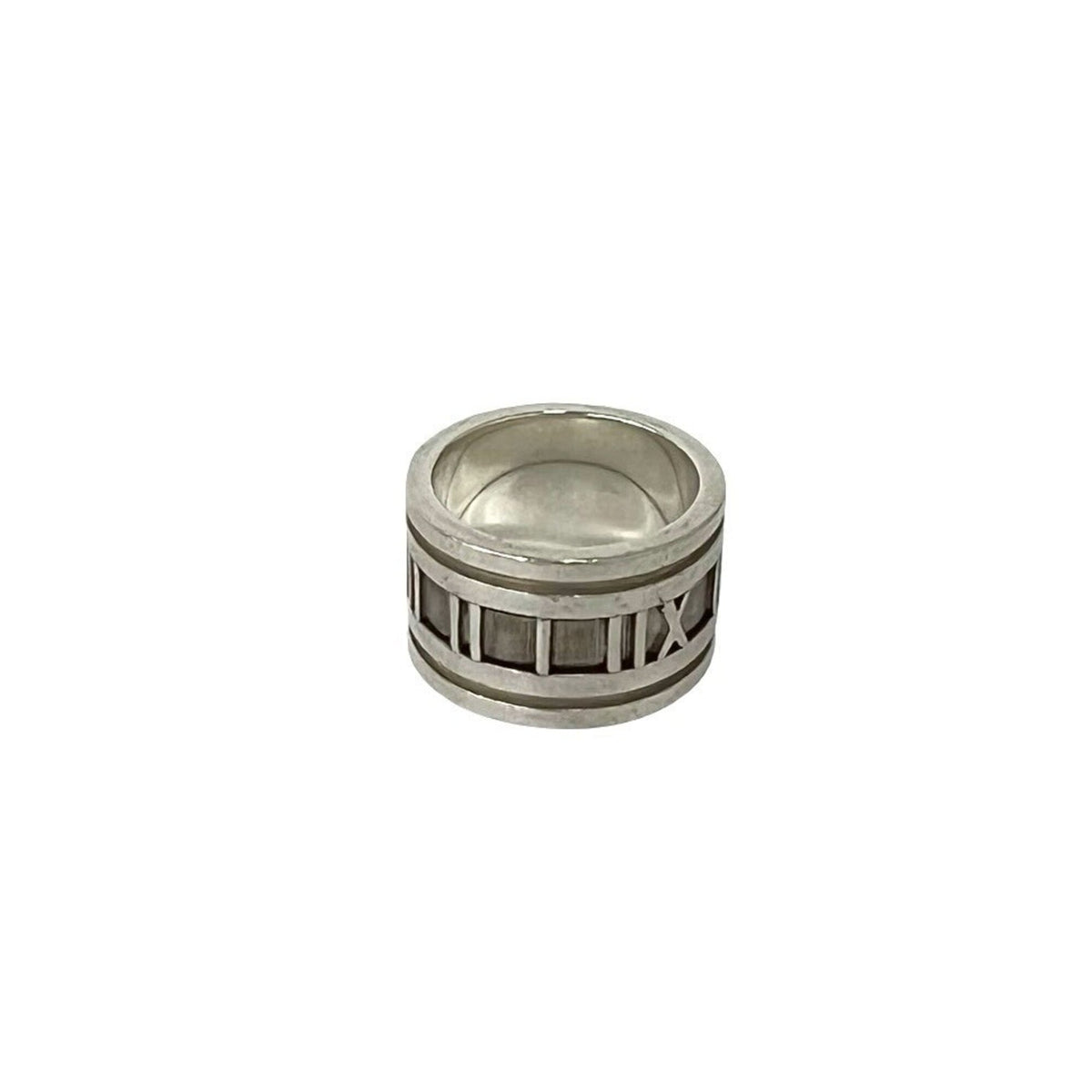 Tiffany Silver Silver 925 Band Ring (Pre-Owned)