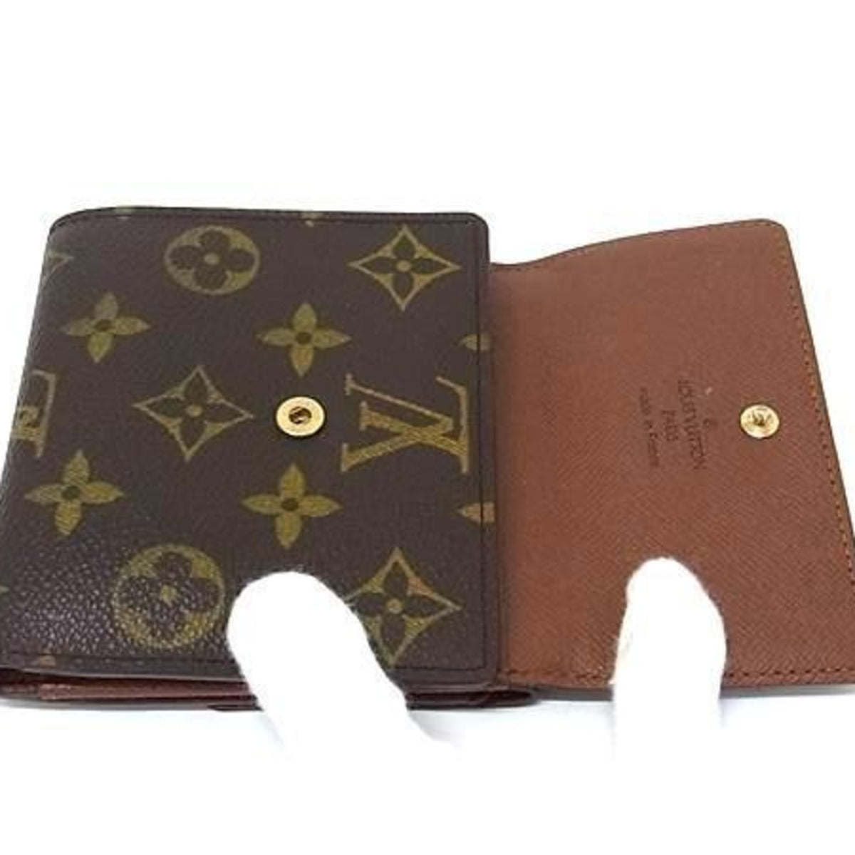 Louis Vuitton Monogram Brown Monogram Wallet (Tri-Fold) (Pre-Owned)