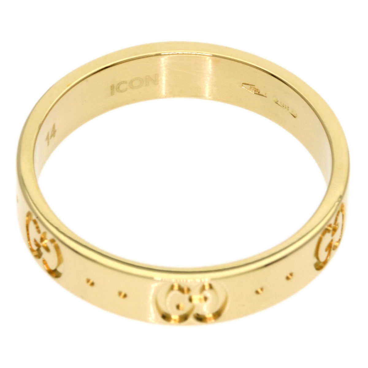Gucci Yellow Gold (18K) Band Ring (Pre-Owned)