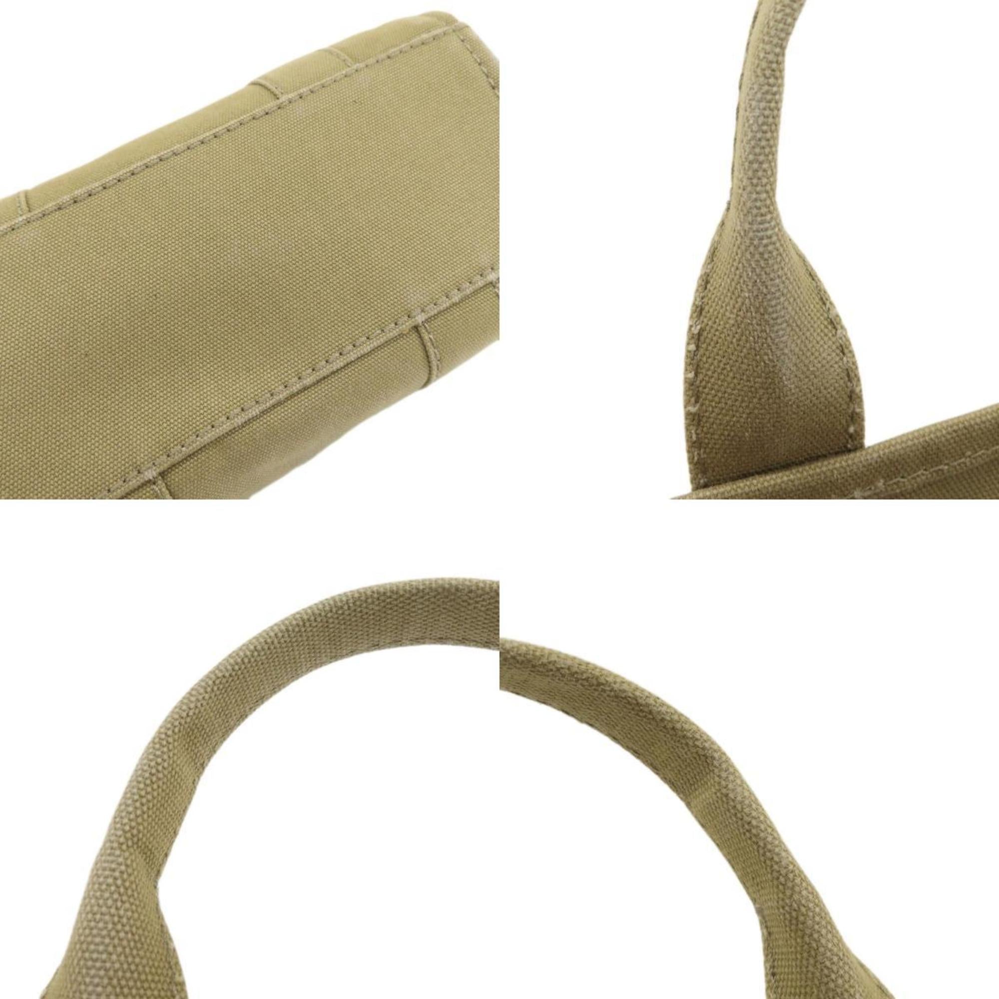 Marc Jacobs Brown Khaki Canvas Handbag Tote Bag (Pre-Owned)