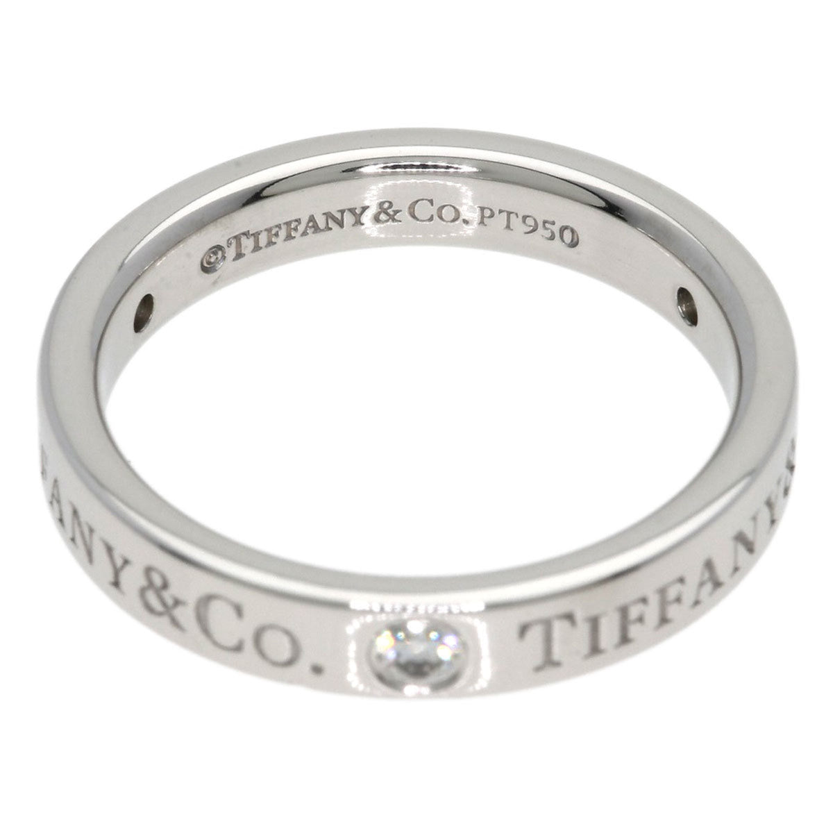 Tiffany Platinum 950 Band Ring (Pre-Owned)