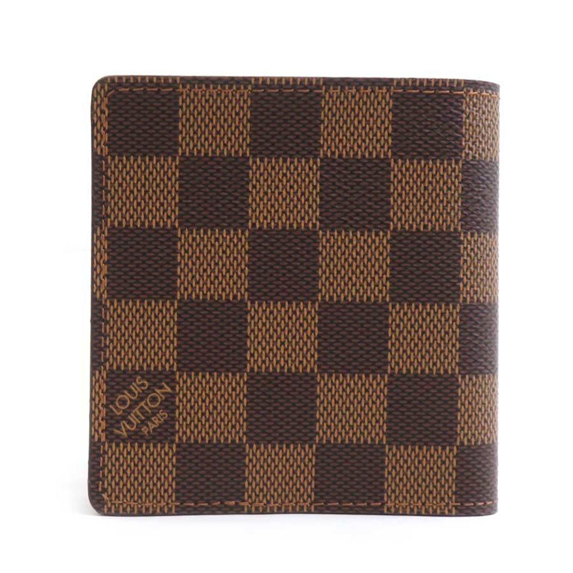 Louis Vuitton Ebene Damier Canvas Wallet (Bi-Fold) (Pre-Owned)