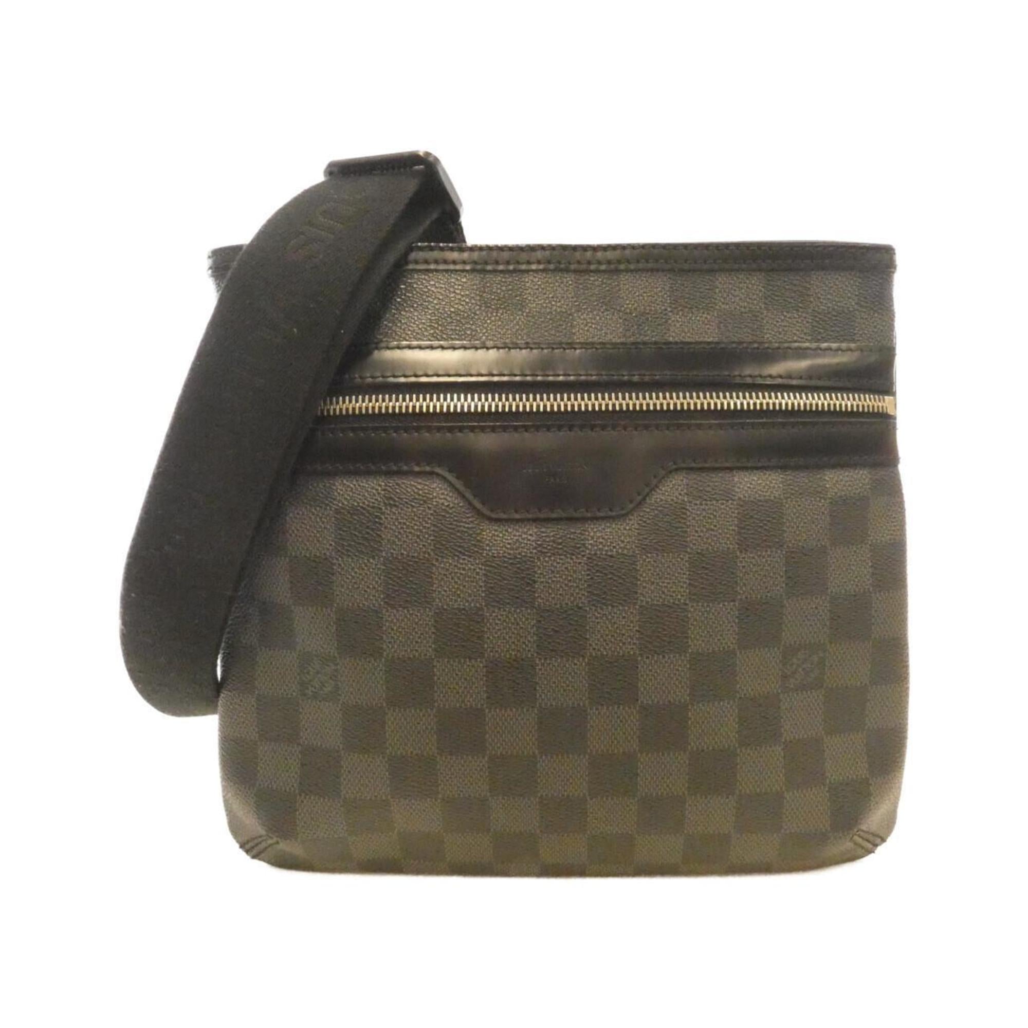 Louis Vuitton Graphite Coated Canvas Shoulder Bag (Pre-Owned)