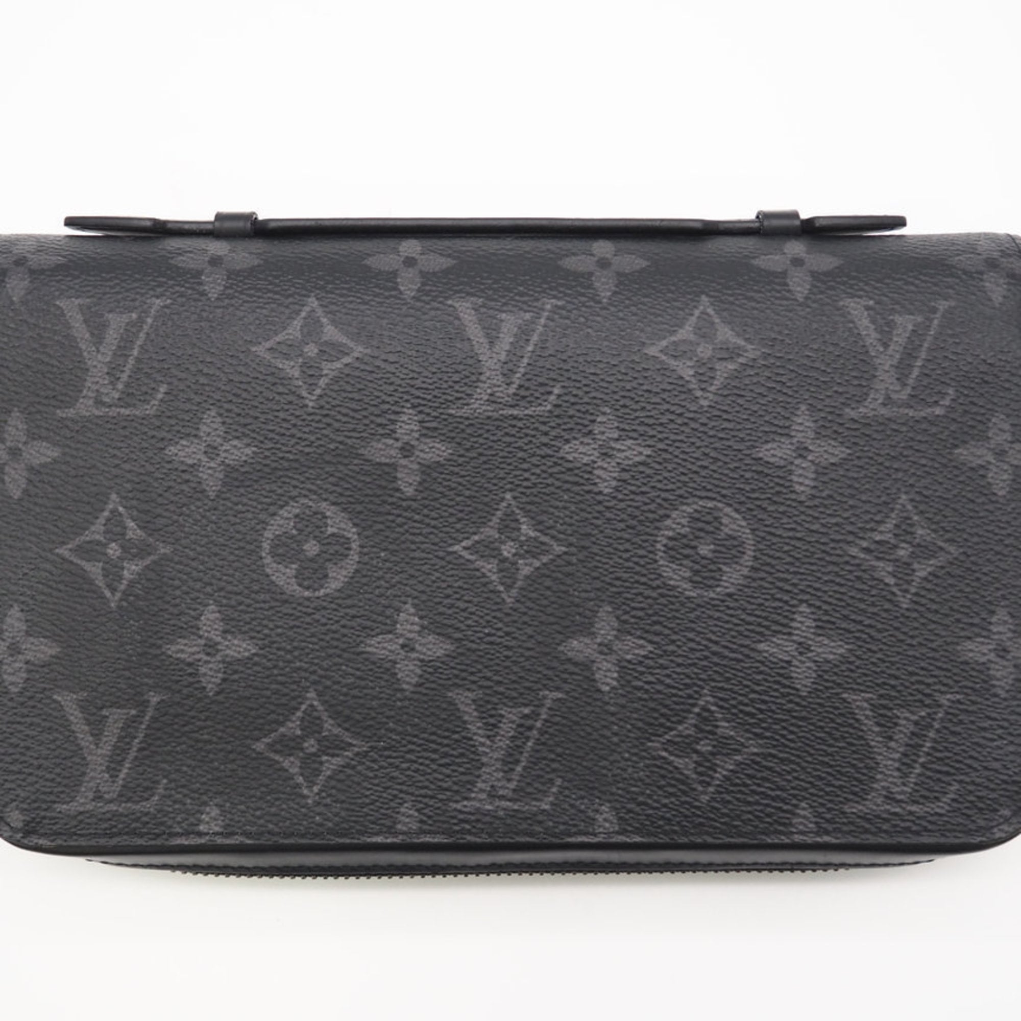 Louis Vuitton Black Gray Coated Canvas Coin Purse/Coin Case (Pre-Owned)
