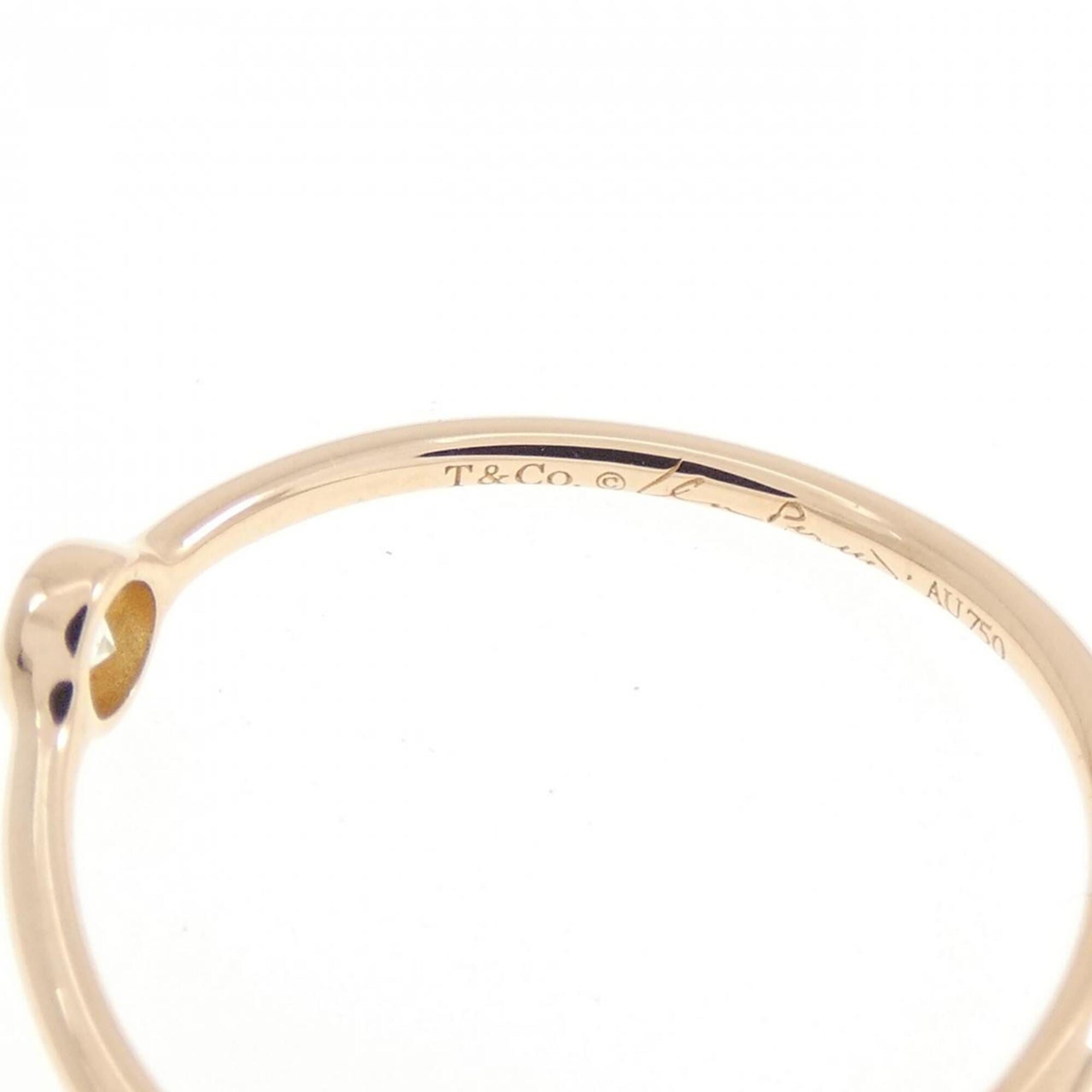 Tiffany Pink Gold (18K) Band Ring (Pre-Owned)