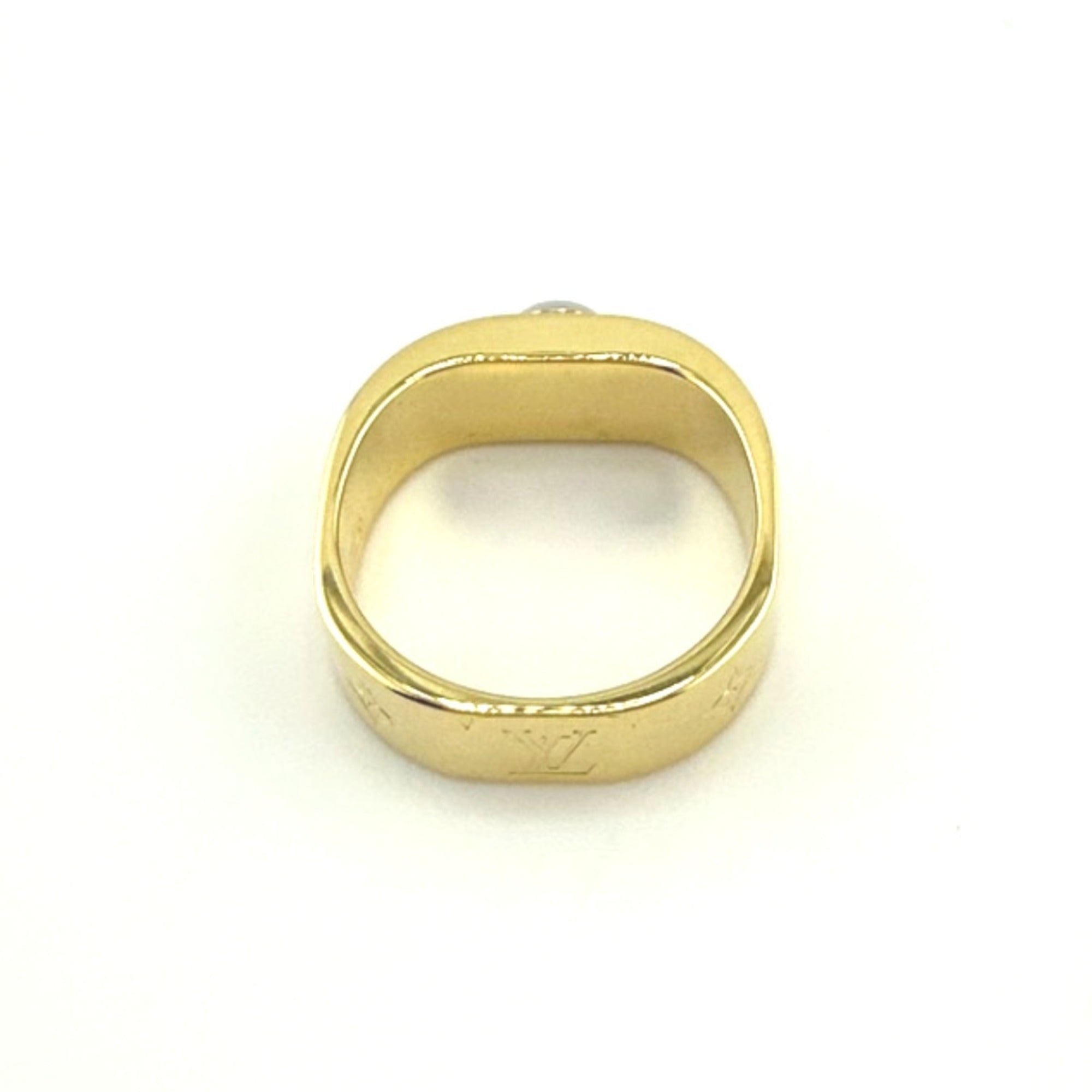 Louis Vuitton Gold Band Ring (Pre-Owned)