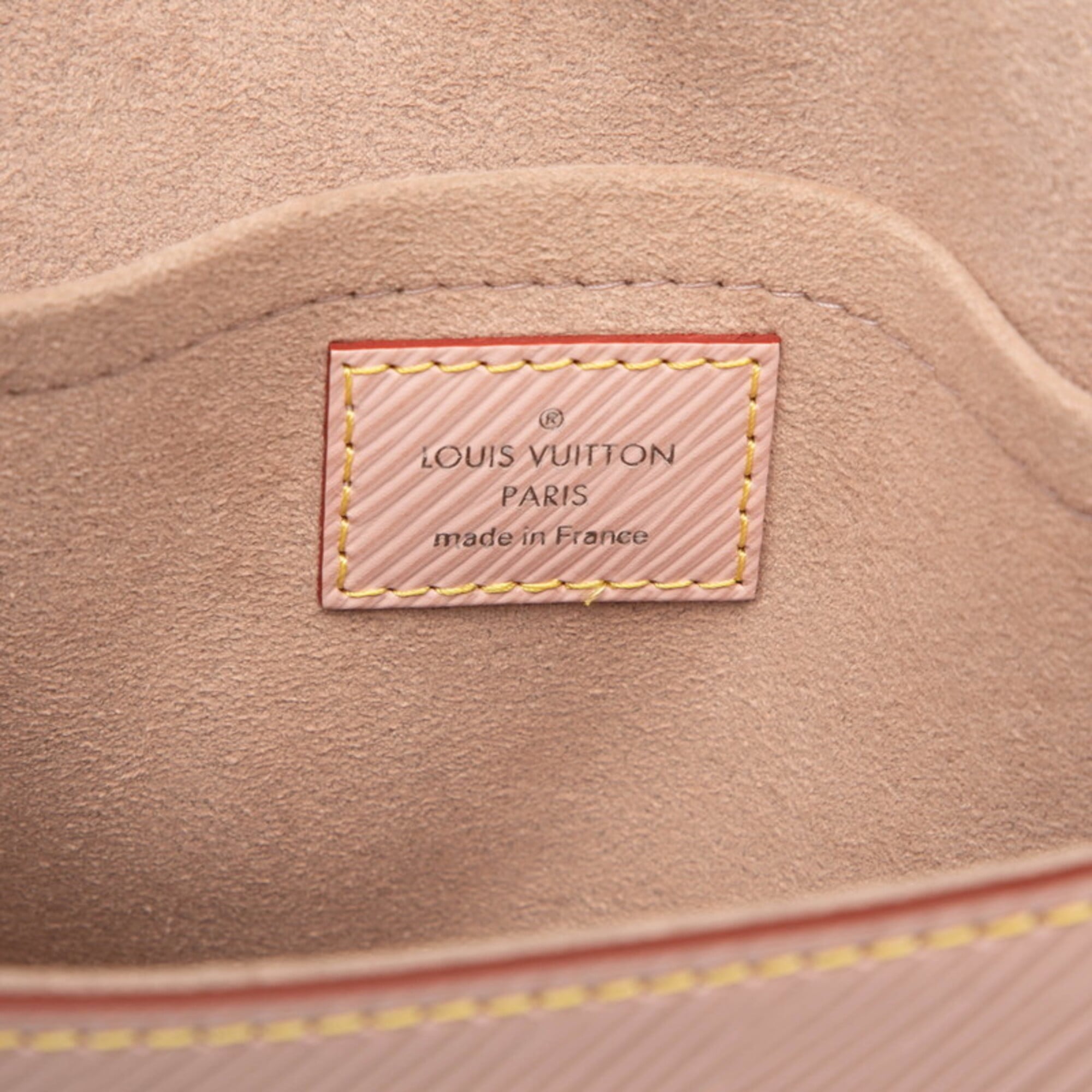Louis Vuitton Pink Rose Ballerine Leather Shoulder Bag (Pre-Owned)