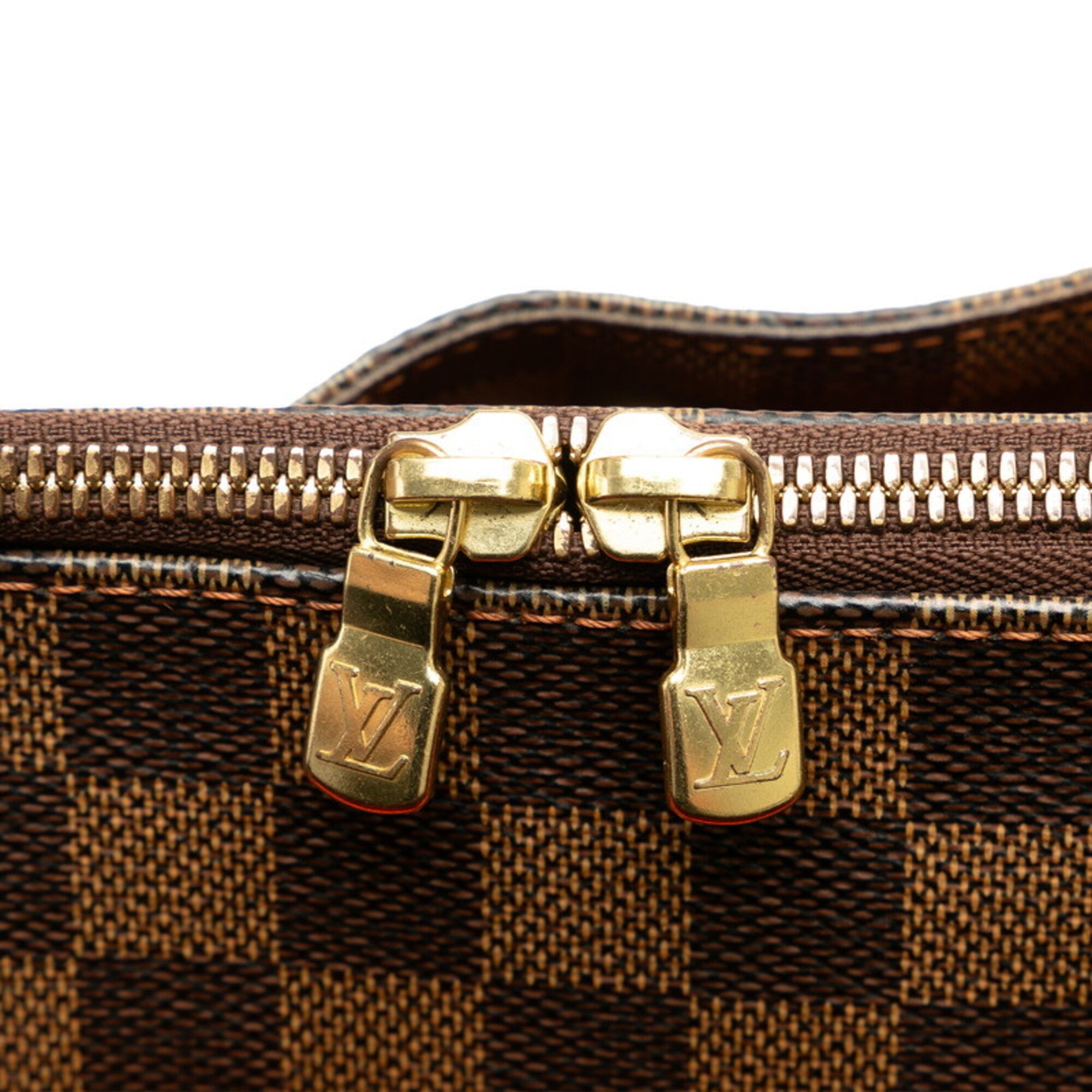 Louis Vuitton Brown Pvc Leather Shoulder Bag (Pre-Owned)
