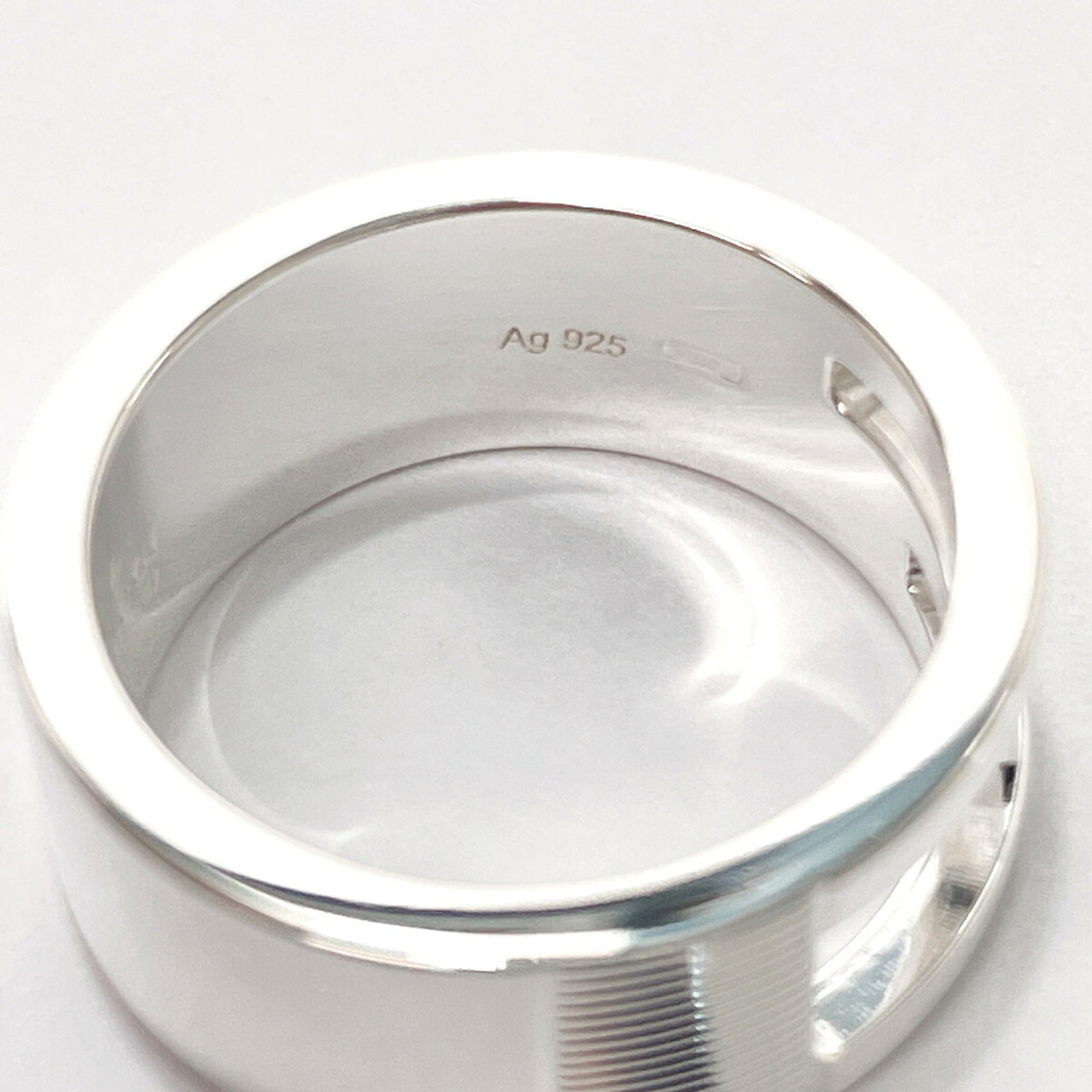 Gucci Silver Silver 925 Band Ring (Pre-Owned)