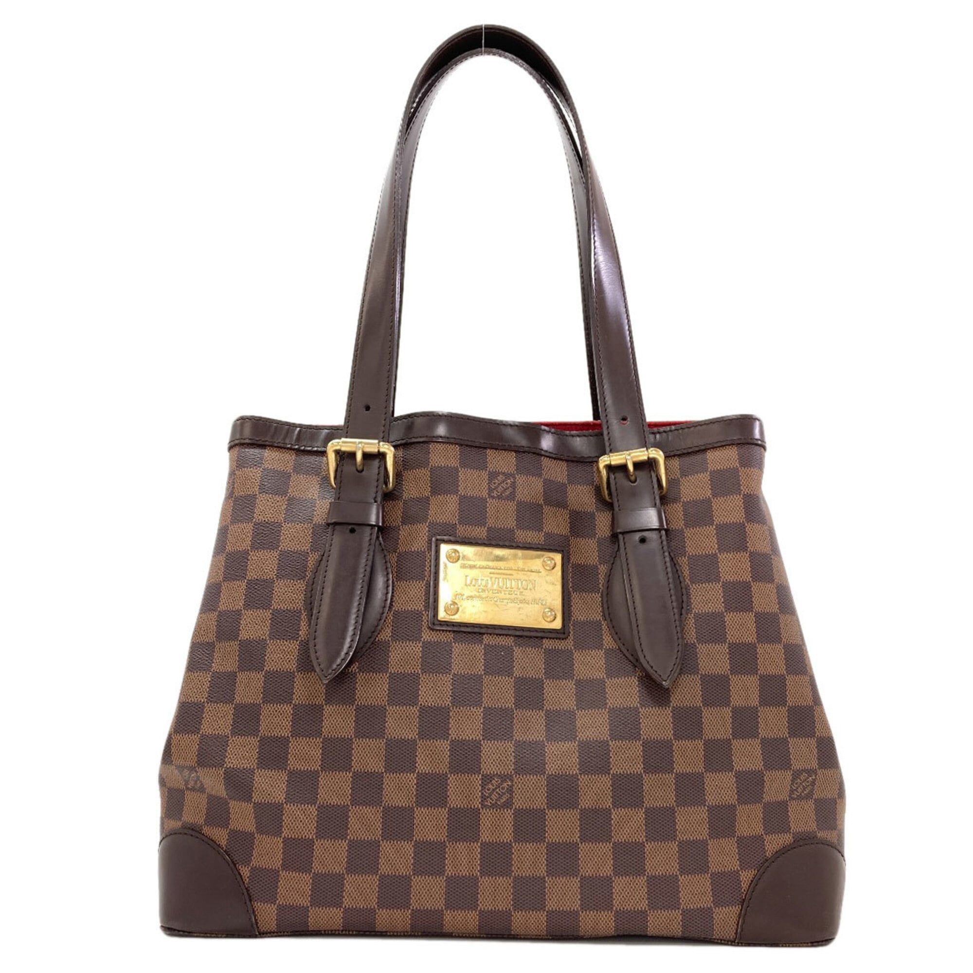Louis Vuitton Damier Damier Canvas Ebene Damier Canvas Tote Bag (Pre-Owned)