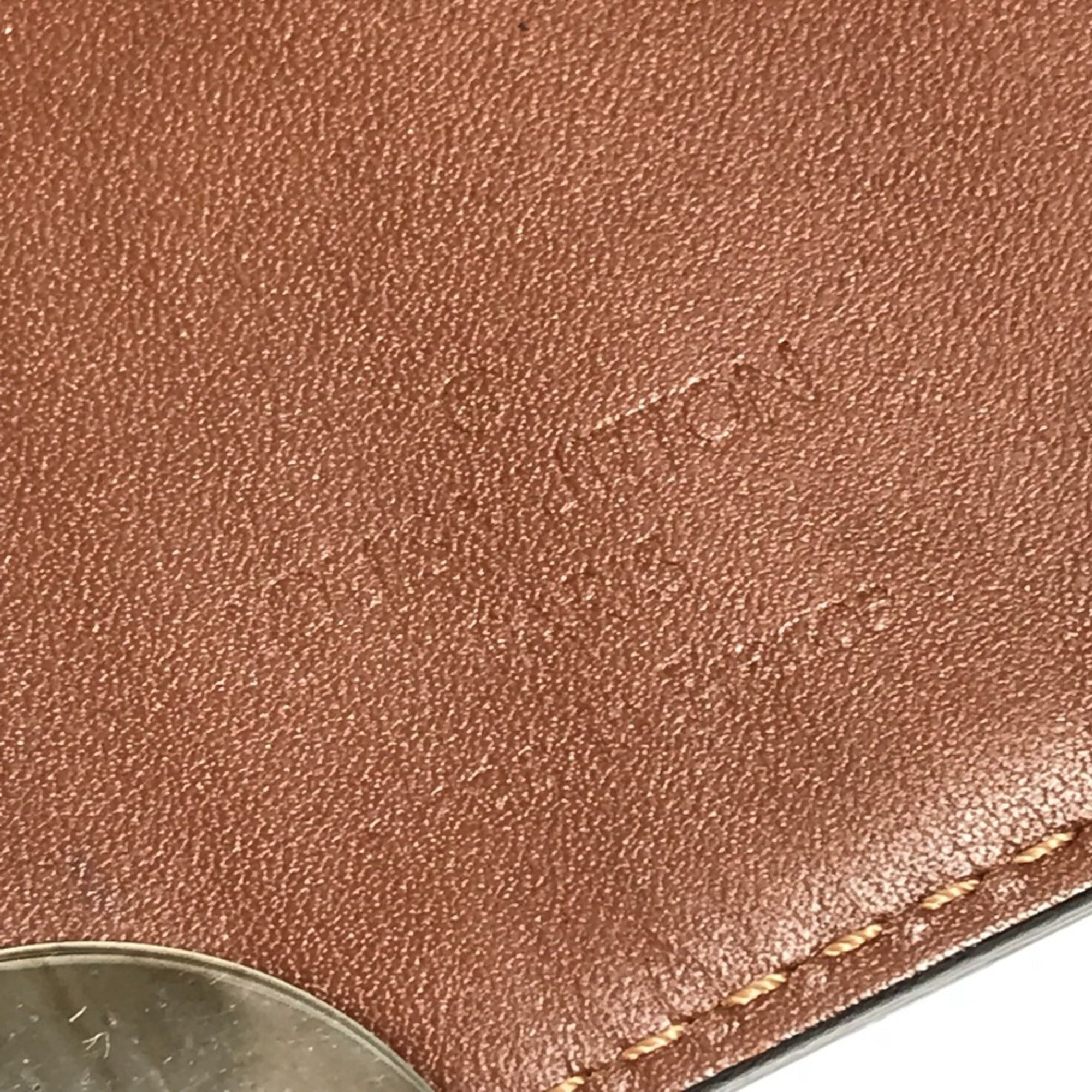 Louis Vuitton Suhali Brown Suhali Leather Wallet (Bi-Fold) (Pre-Owned)
