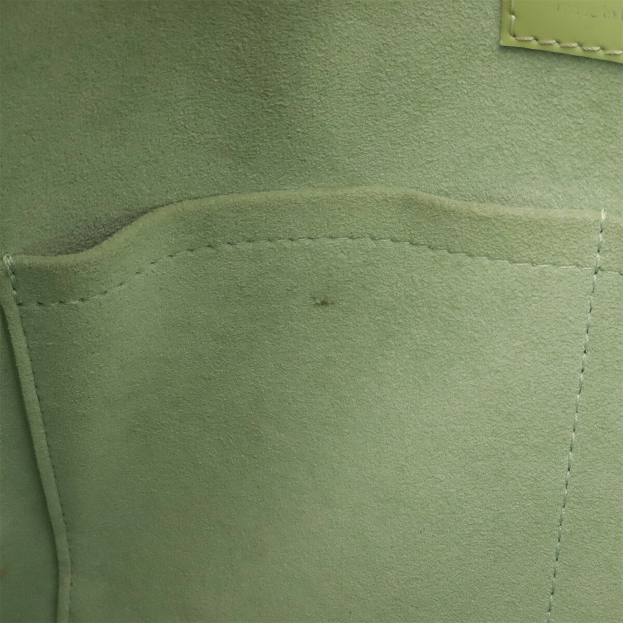 Louis Vuitton Green Epi Leather Handbag (Pre-Owned)