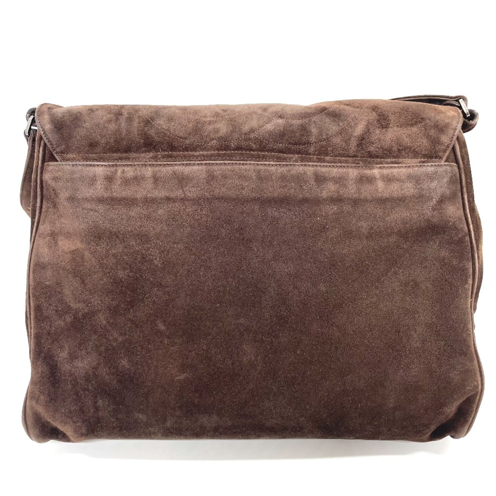 Chanel Brown Leather Shoulder Bag (Pre-Owned)