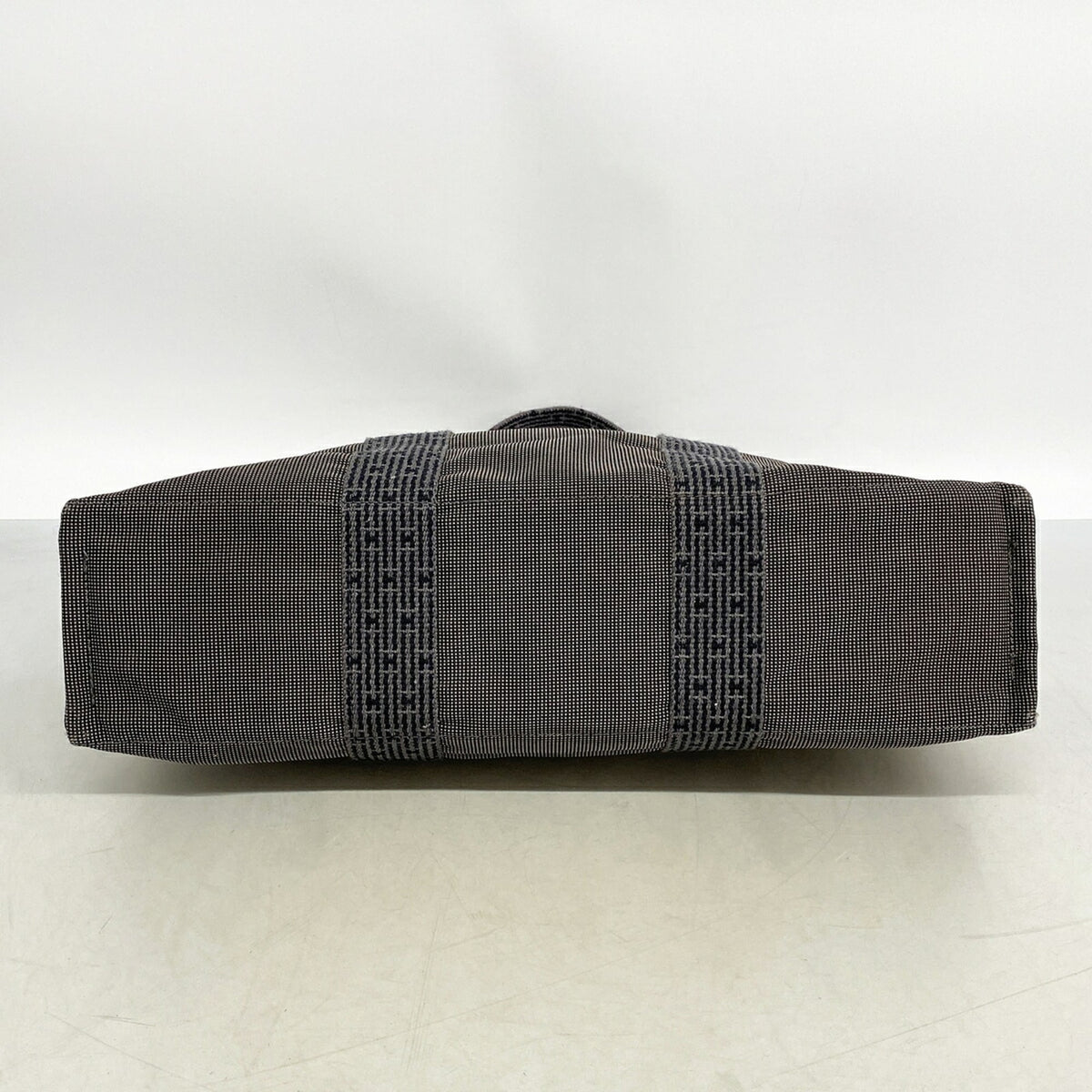 Hermes Gray Nylon Tote Bag (Pre-Owned)
