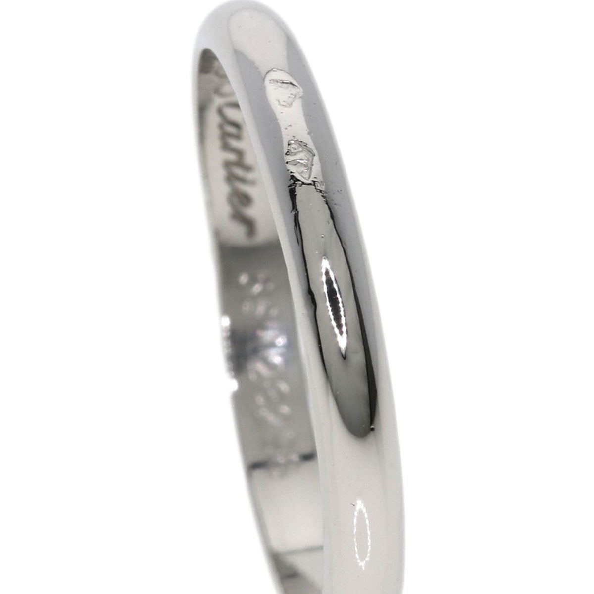 Cartier Platinum 950 Band Ring (Pre-Owned)