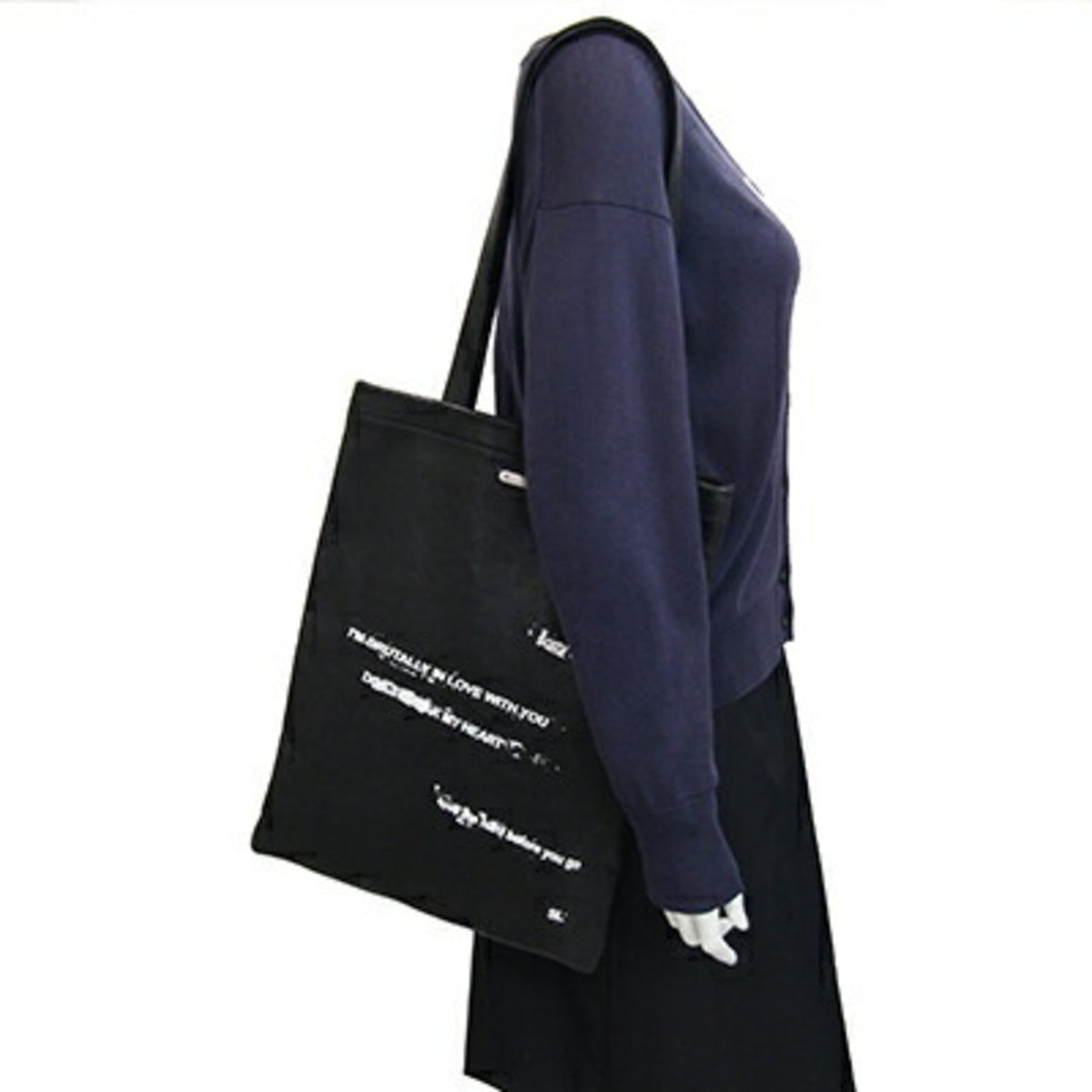 Saint Laurent Black Leather Tote Bag (Pre-Owned)