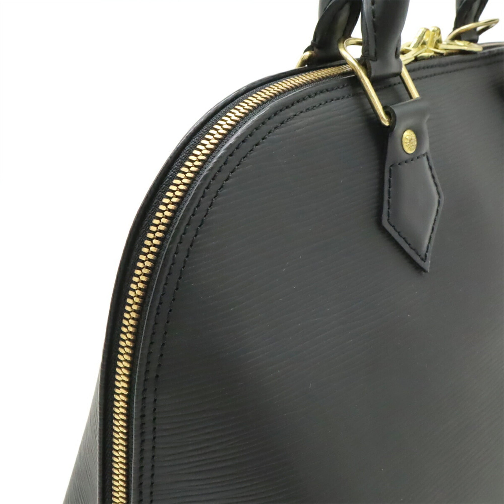 Louis Vuitton Noir Epi Leather Handbag (Pre-Owned)