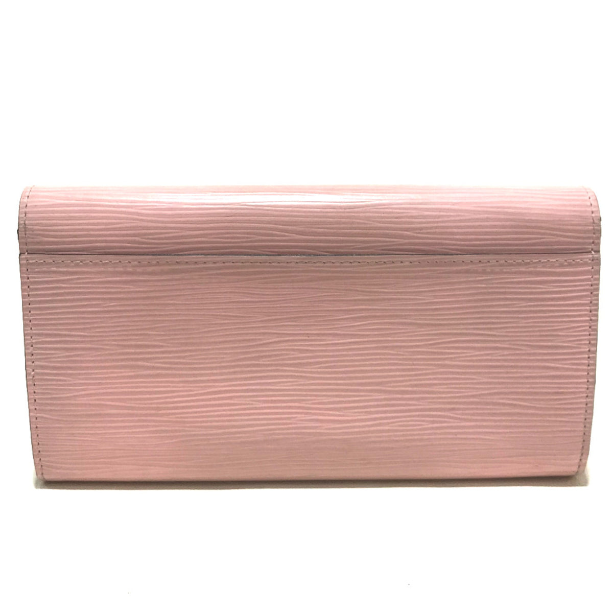 Louis Vuitton Pink Leather Wallet (Bi-Fold) (Pre-Owned)