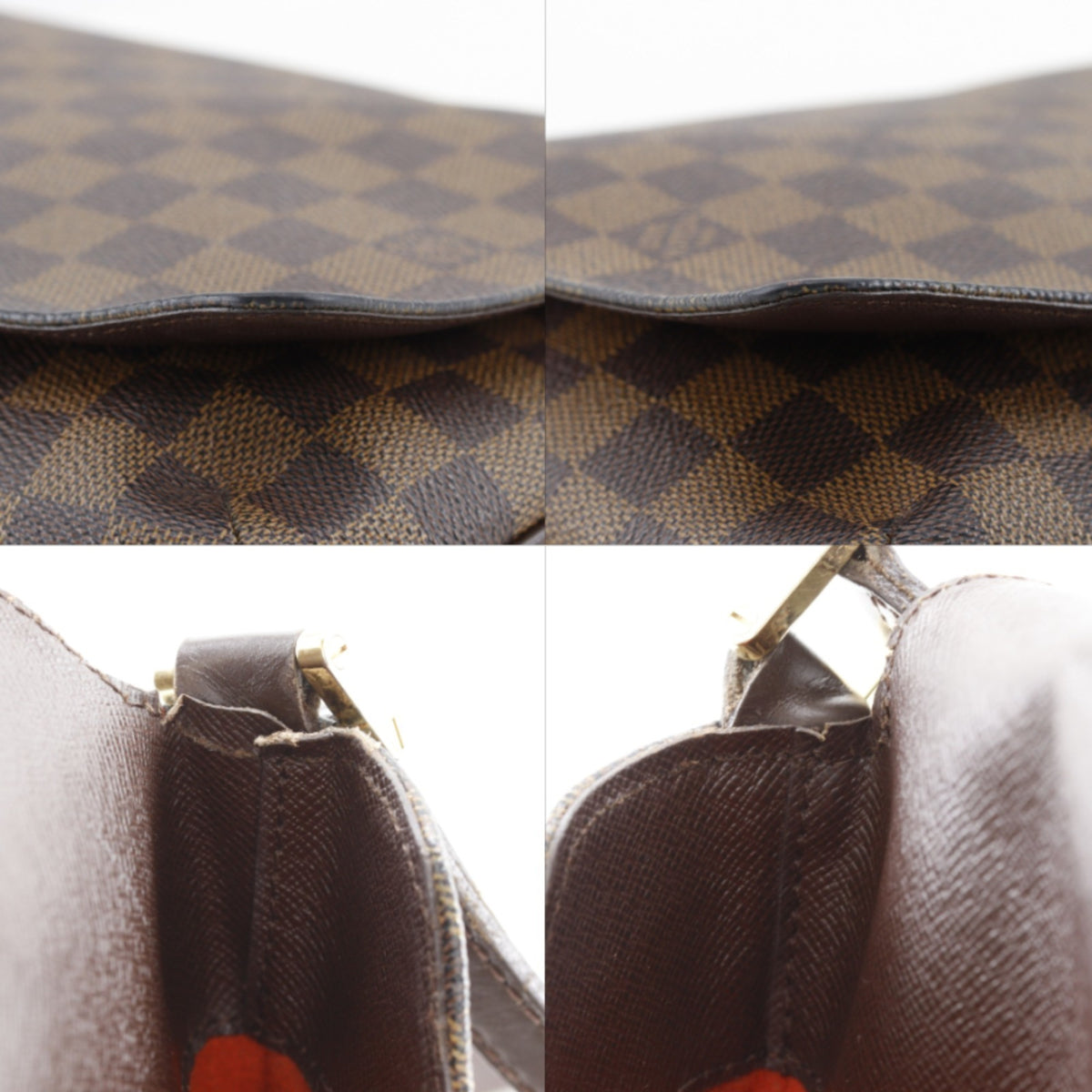 Louis Vuitton Brown Damier Canvas Damier Canvas Shoulder Bag (Pre-Owned)
